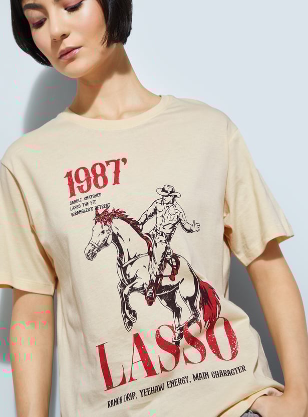 URB_N Women Printed T-shirt - Pack of 2