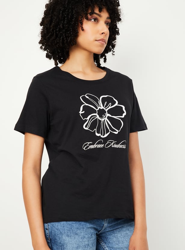 Women Printed T-shirt - Pack of 2