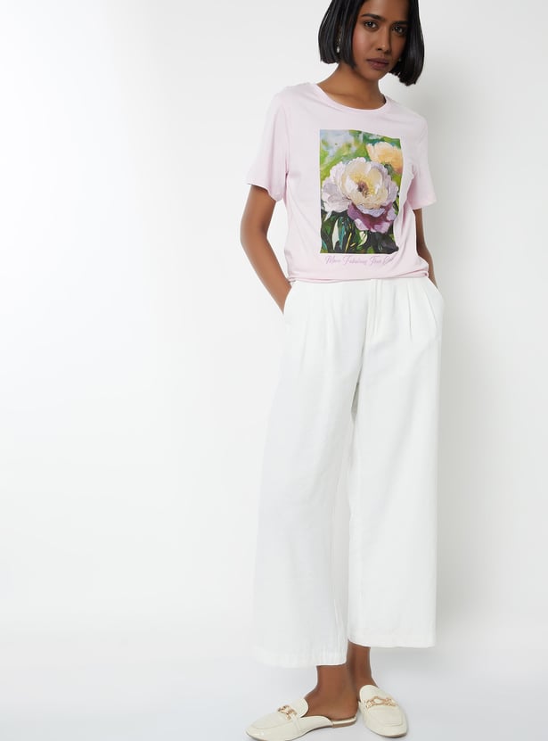 Women Printed T-shirt - Pack of 2