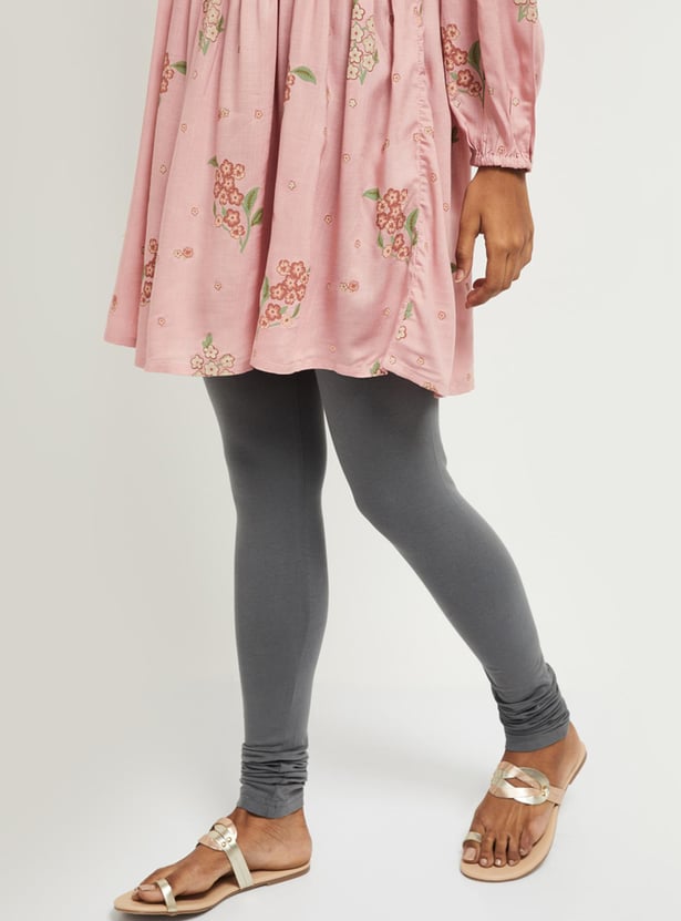 Women Solid Churidar - Pack of 2