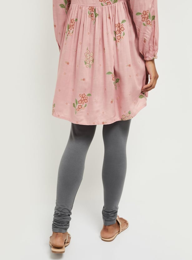 Women Solid Churidar - Pack of 2