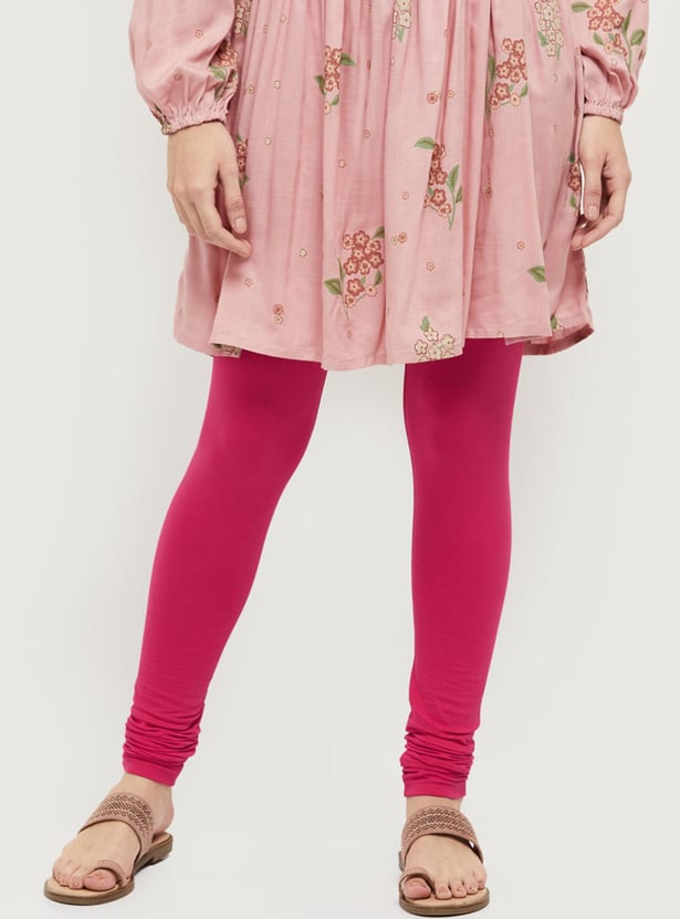 Women Solid Churidar - Pack of 2