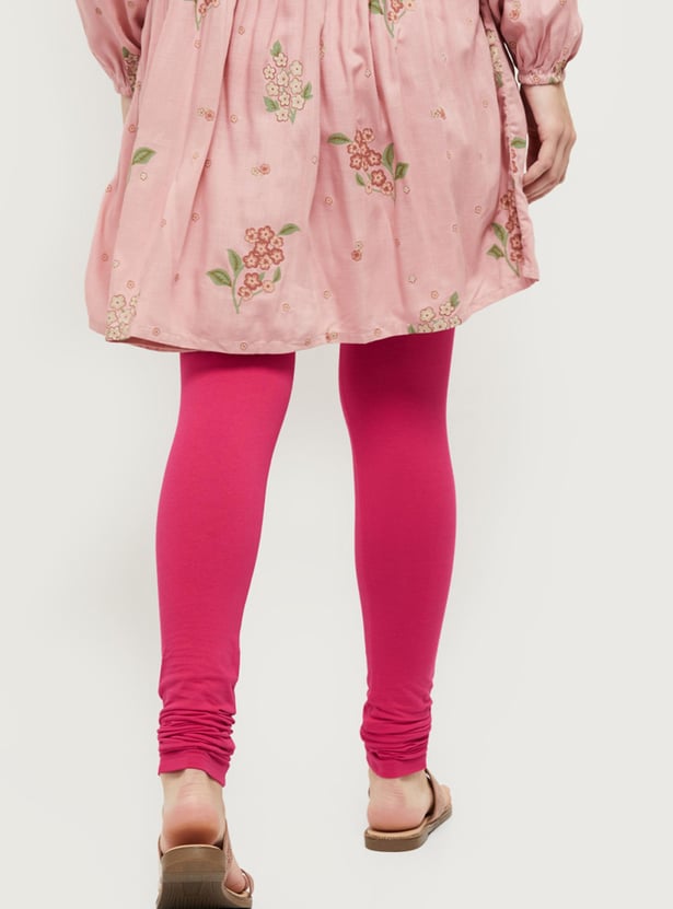 Women Solid Churidar - Pack of 2