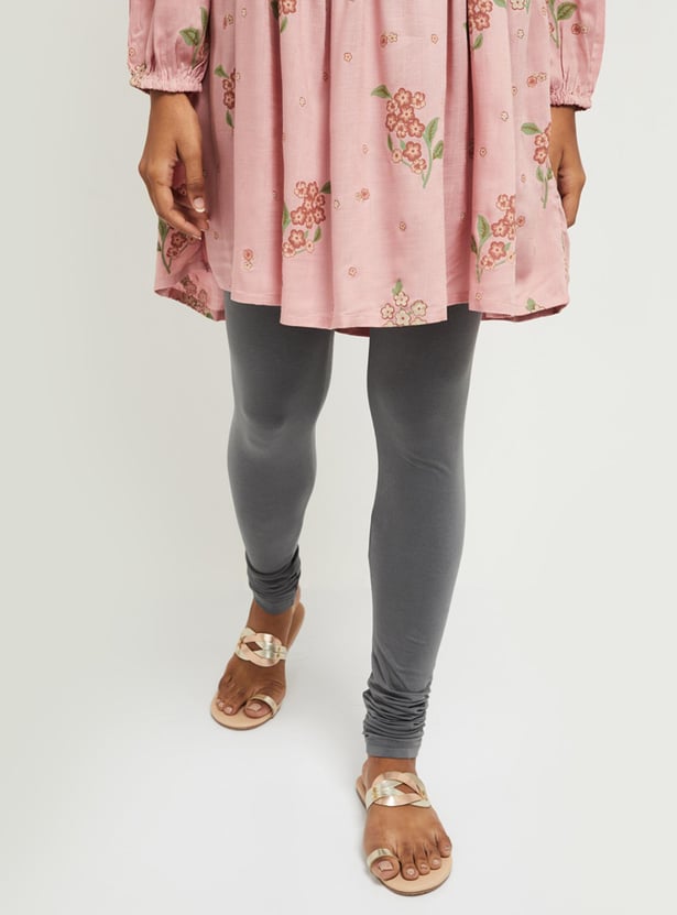 Women Solid Churidar - Pack of 2