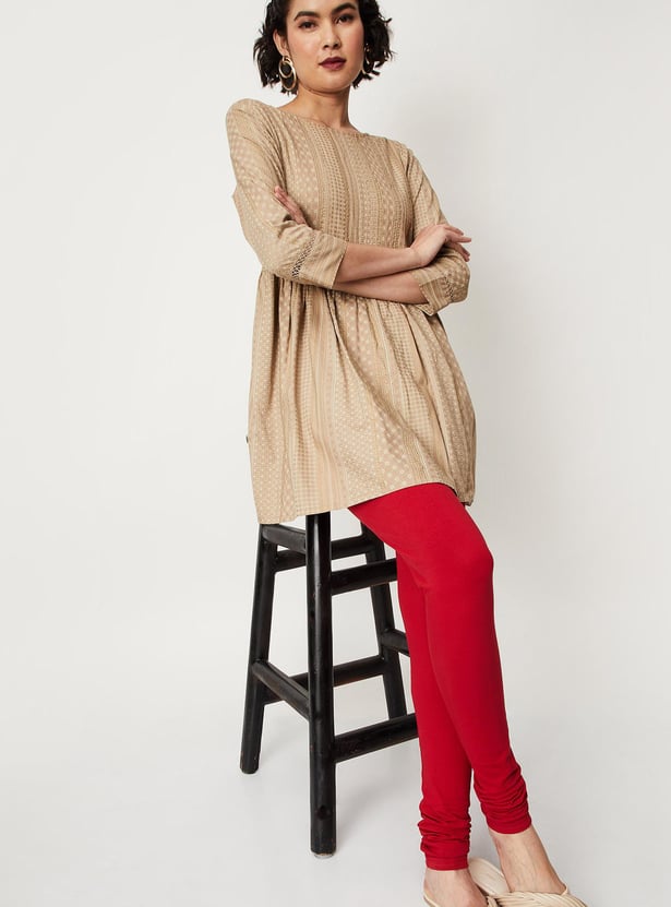 Women Solid Churidars - Pack of 2