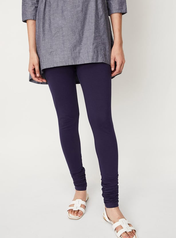 Women Solid Churidars - Pack of 2