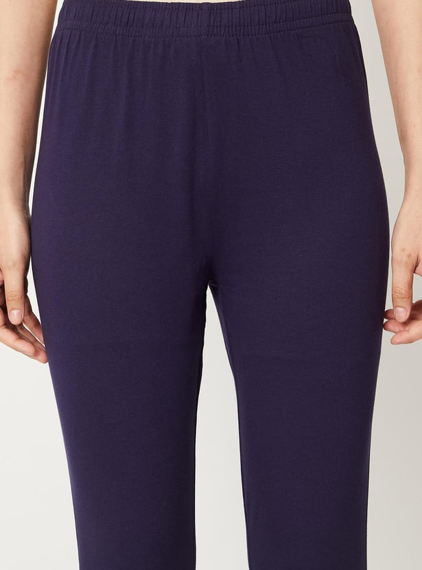 Women Solid Churidars - Pack of 2