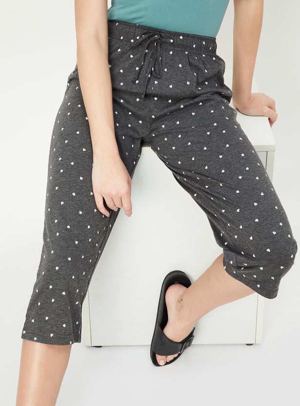 Women Printed Capris - Pack of 2