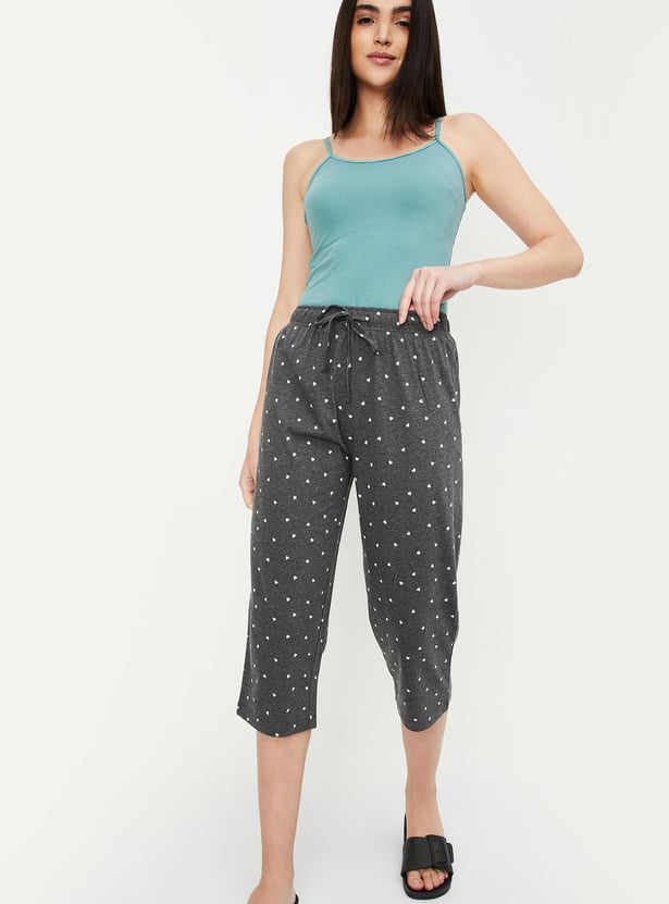 Women Printed Capris - Pack of 2