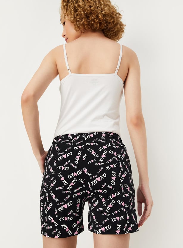 Women Printed Shorts - Pack of 2
