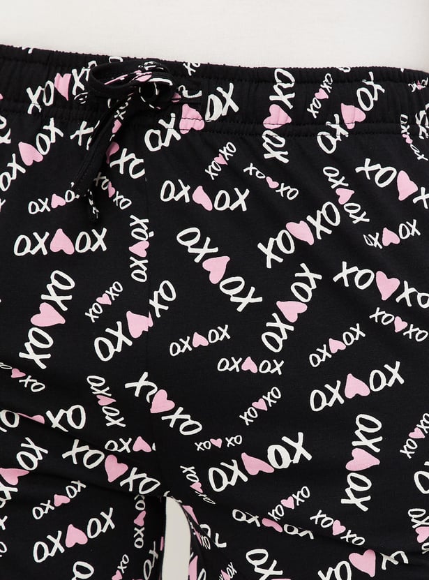 Women Printed Shorts - Pack of 2