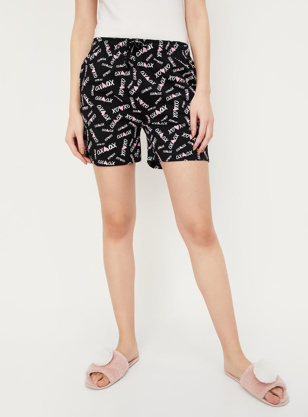 Women Printed Shorts - Pack of 2