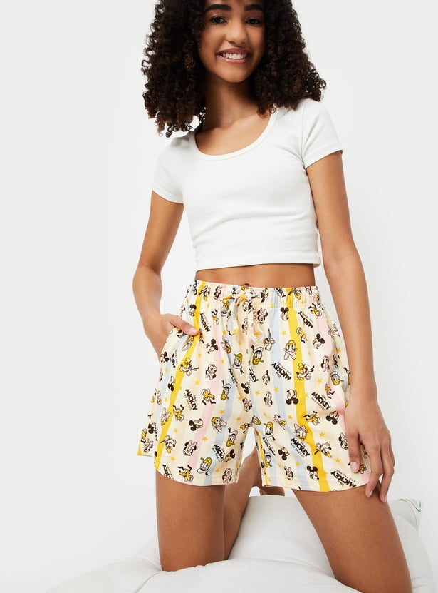 Women Printed Shorts - Pack of 2