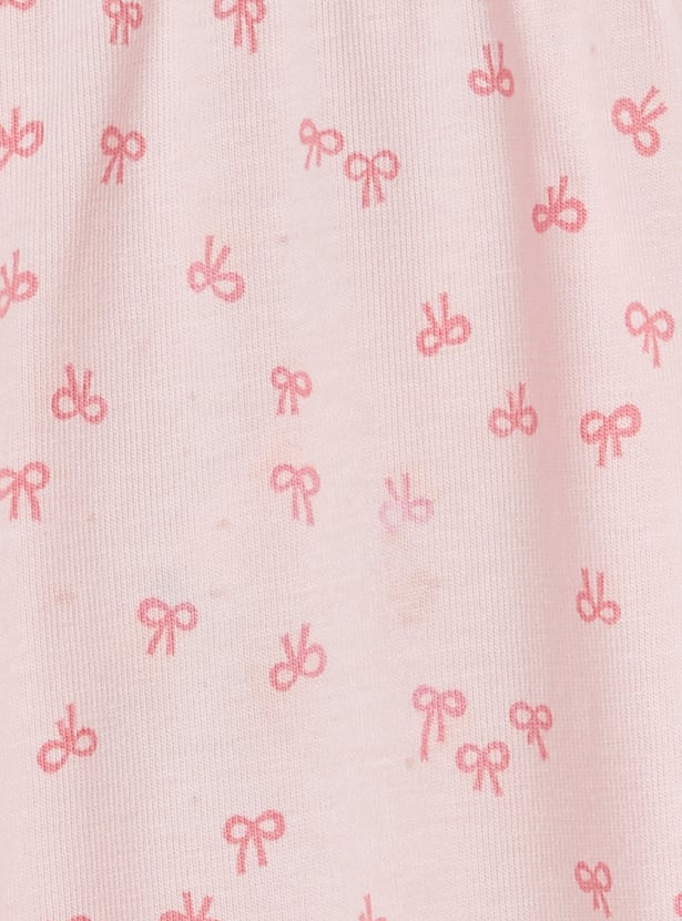 Girls Printed Leggings - Pack of 2