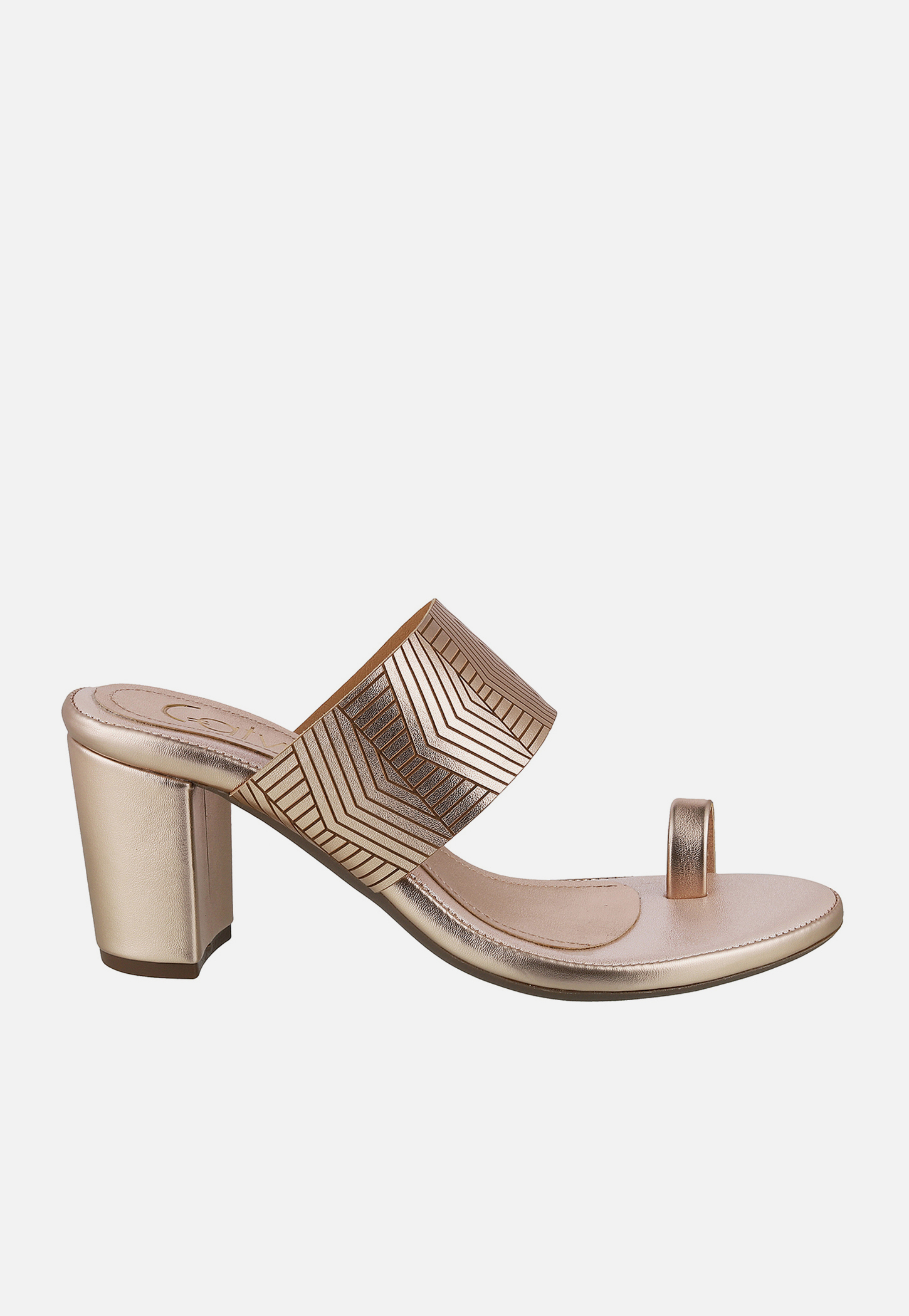 CATWALK Embossed Block Heels-picture-11