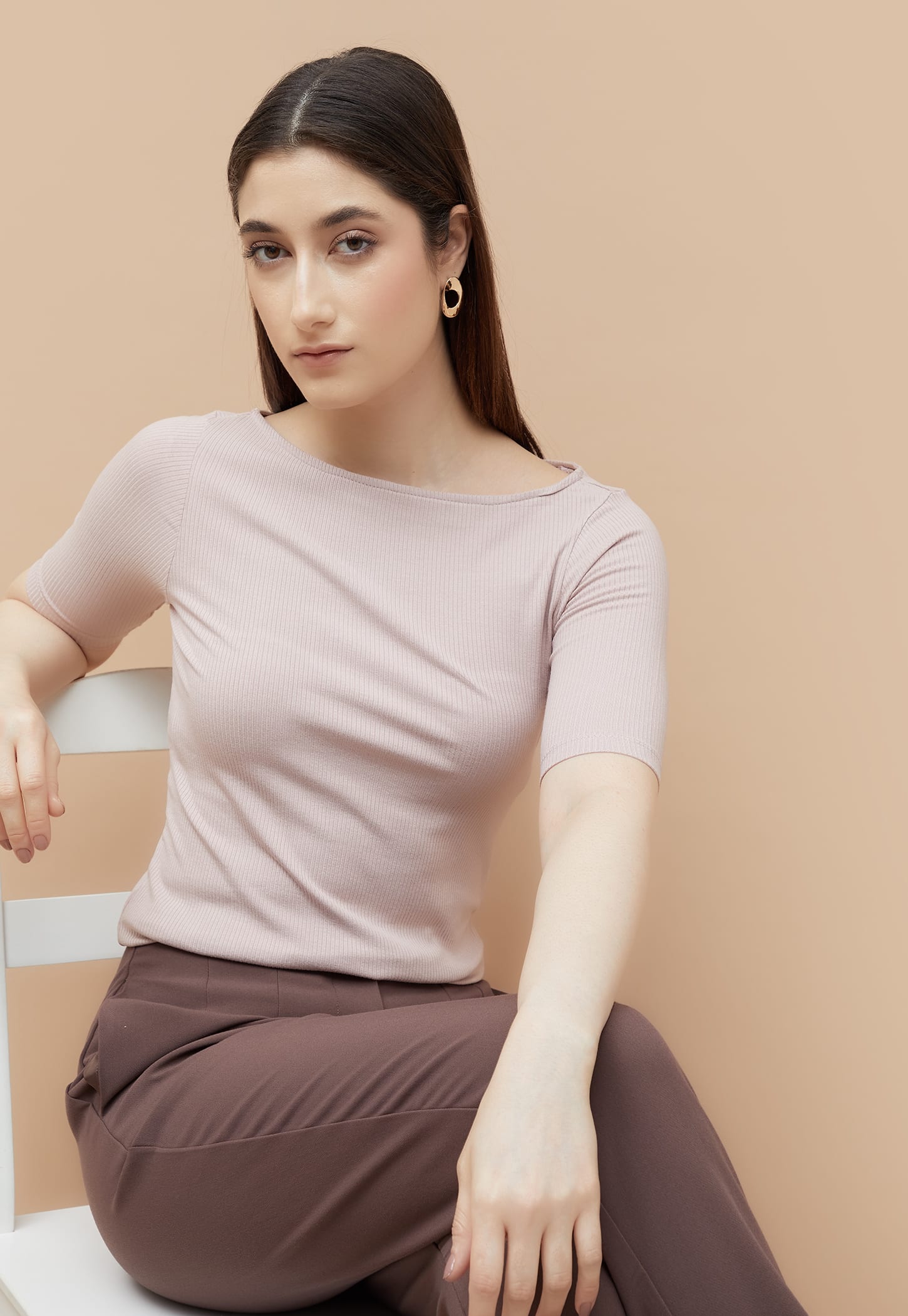 CODE Ribbed Top-image-44