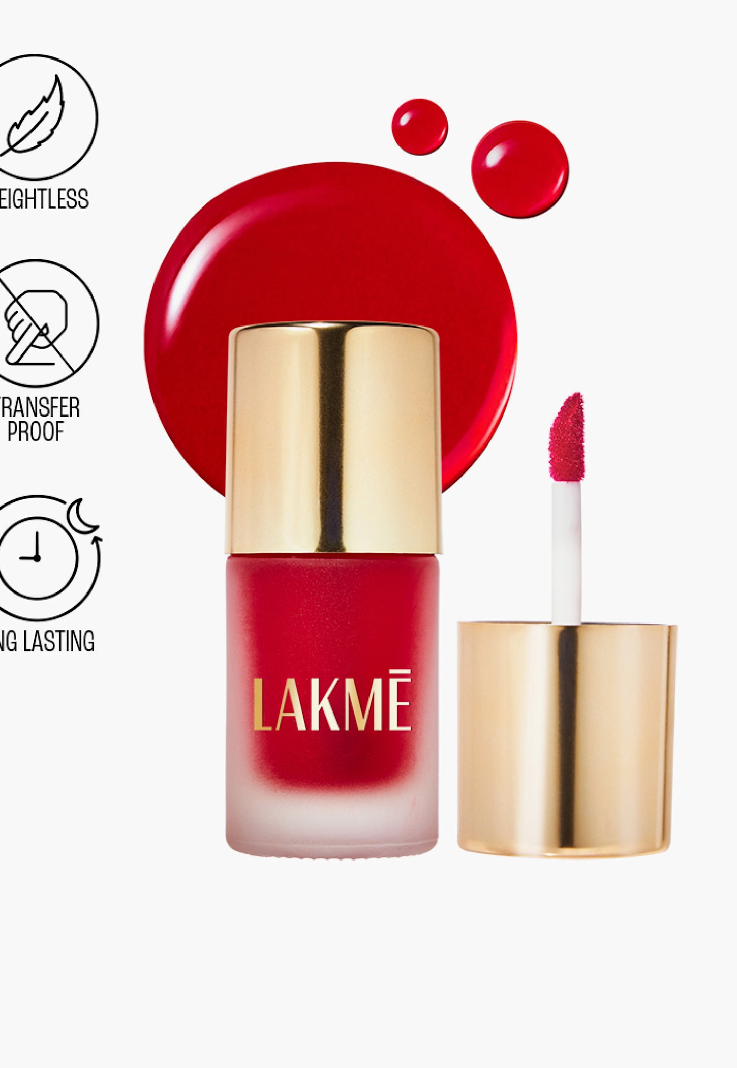LAKME 9to5 Double Duty Lip & Cheek Water Stain - Sunset Kiss - 9ml-picture-36