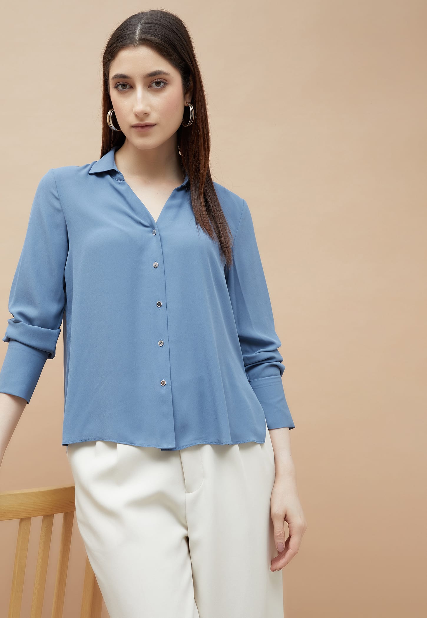 CODE Solid Regular Fit Shirt-picture-38