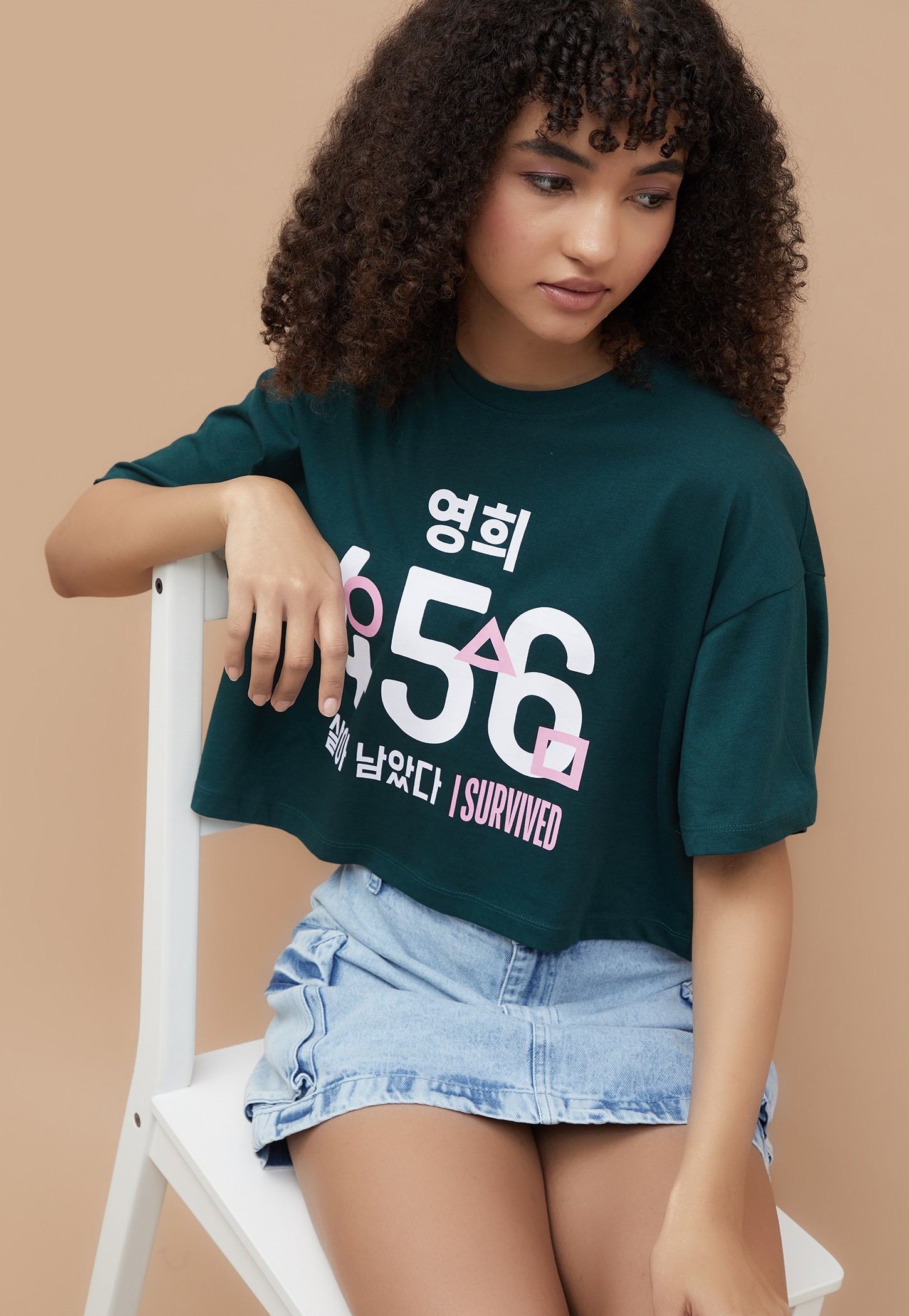 GINGER Squid Games Boxy T-shirt-picture-44