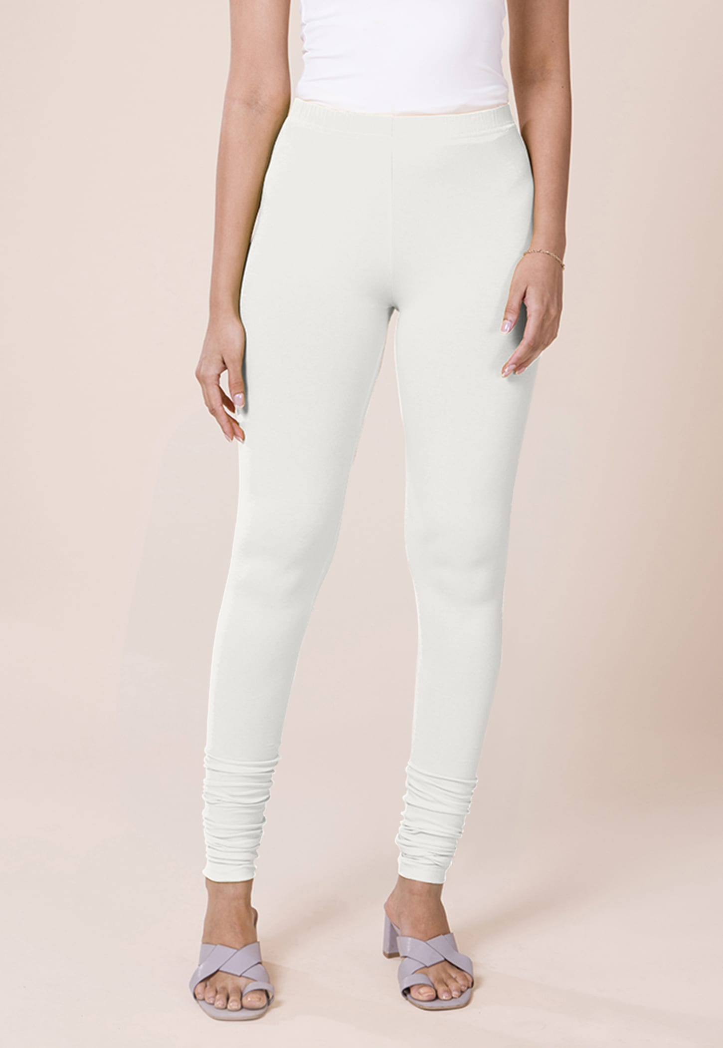 GO COLORS Solid Leggings-picture-46