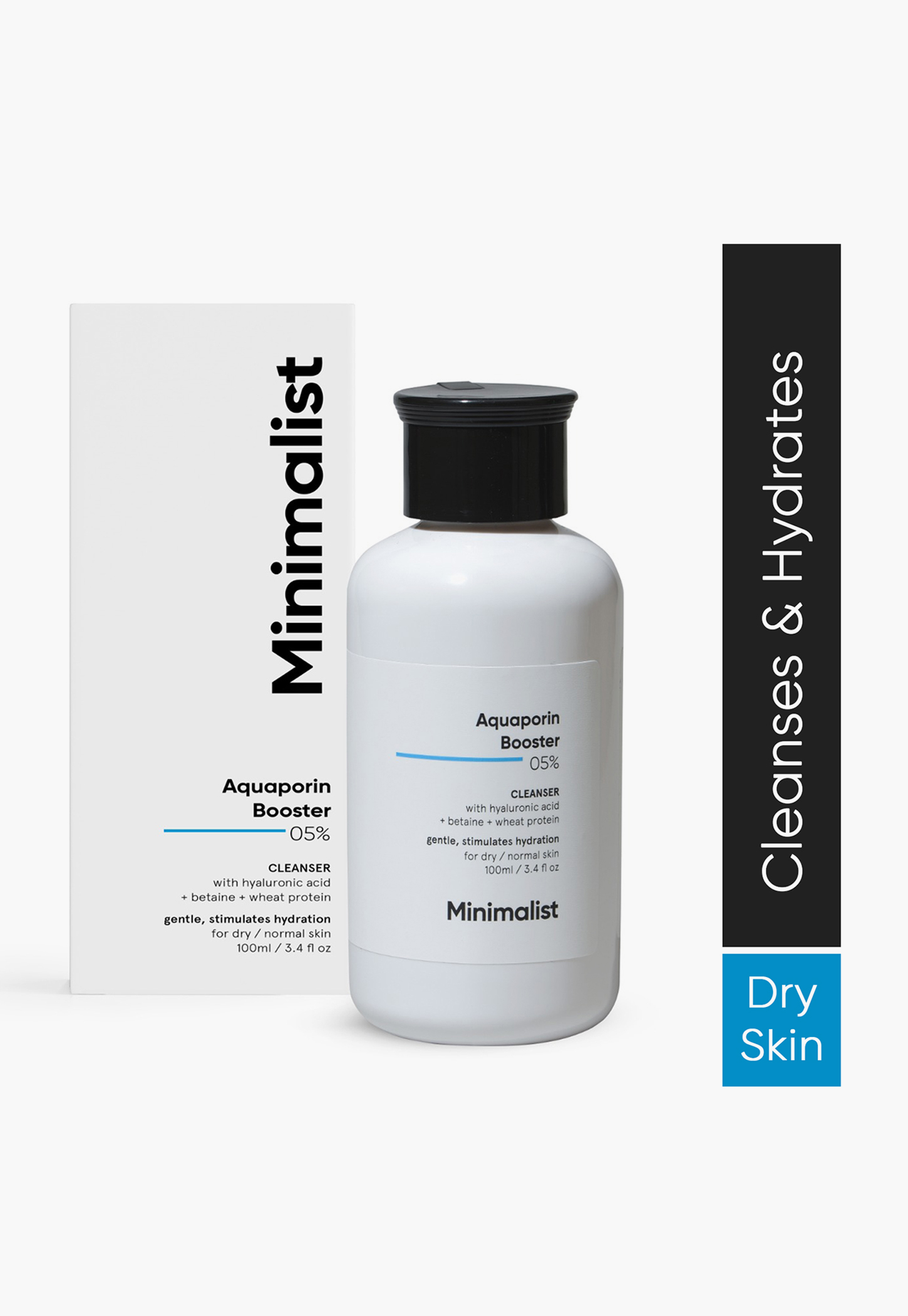 MINIMALIST Aquaporin Booster 05 Percent Cleanser - 100ml-picture-31