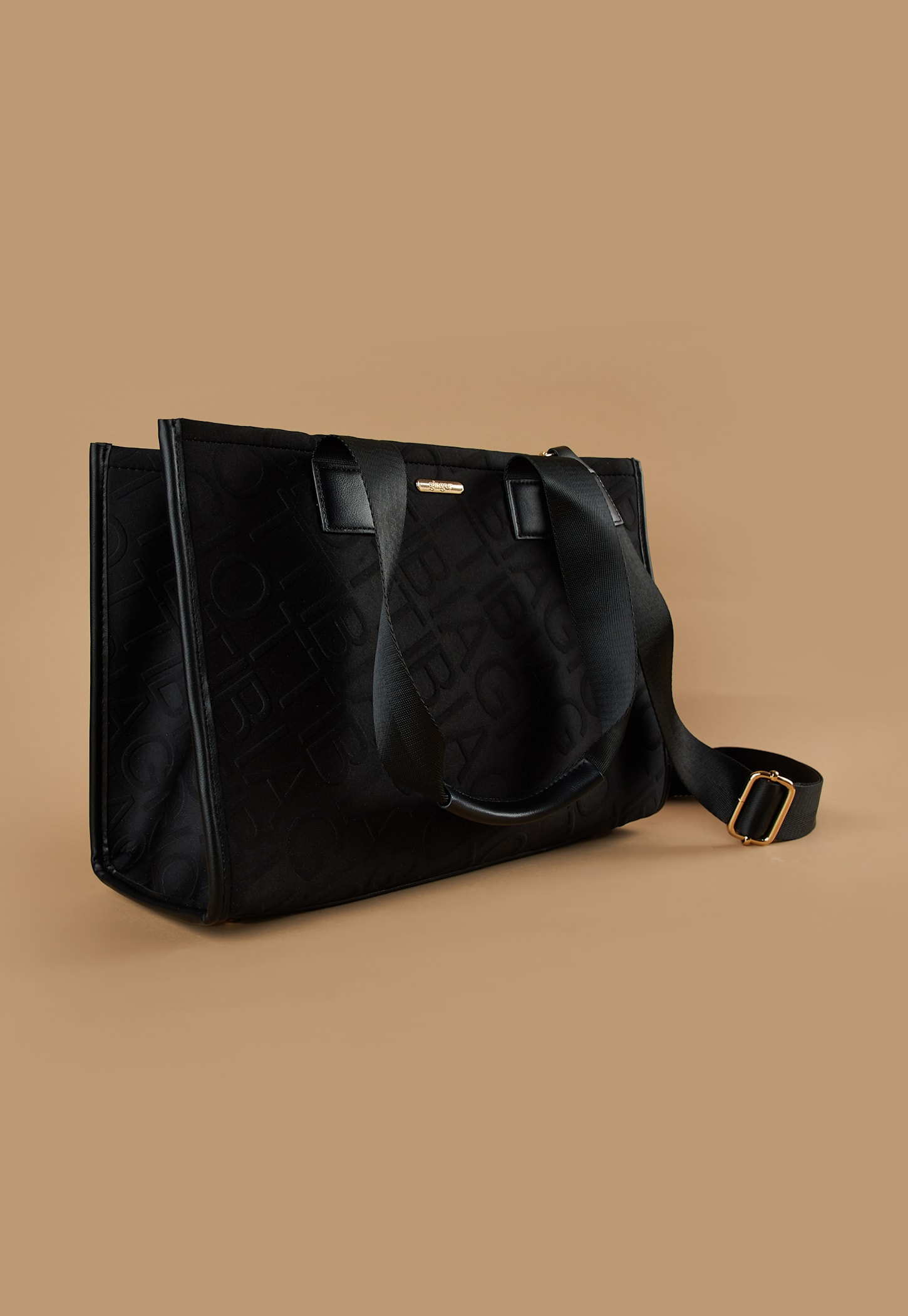 GINGER Embossed Shoulder Bag-image-19