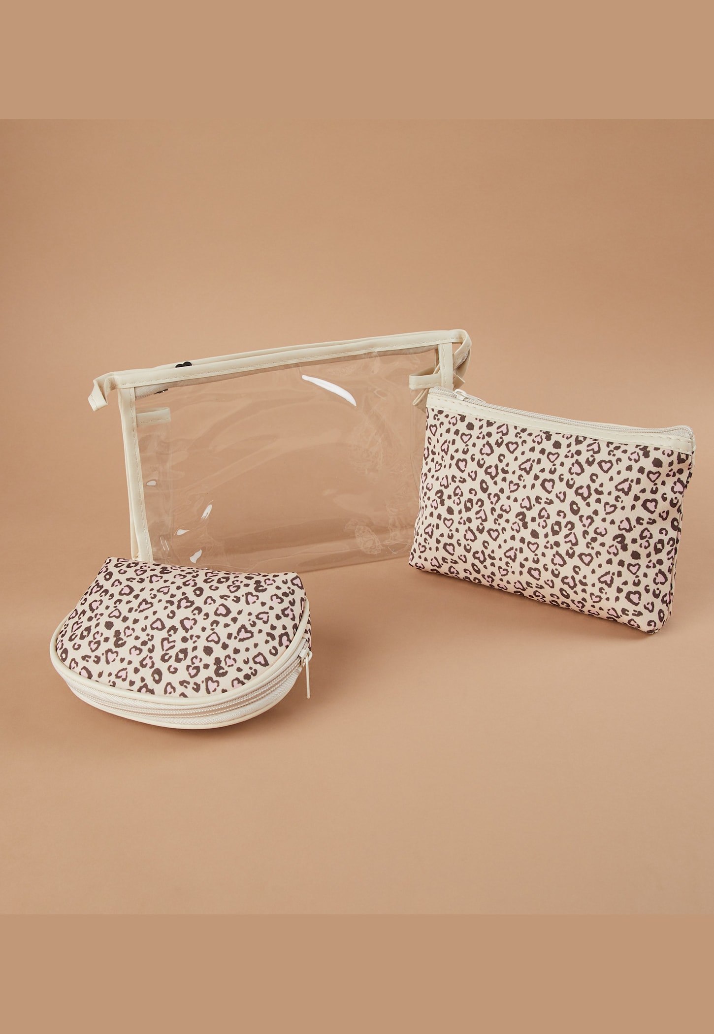 GINGER Printed Vanity Pouches - Pack of 3-image-35