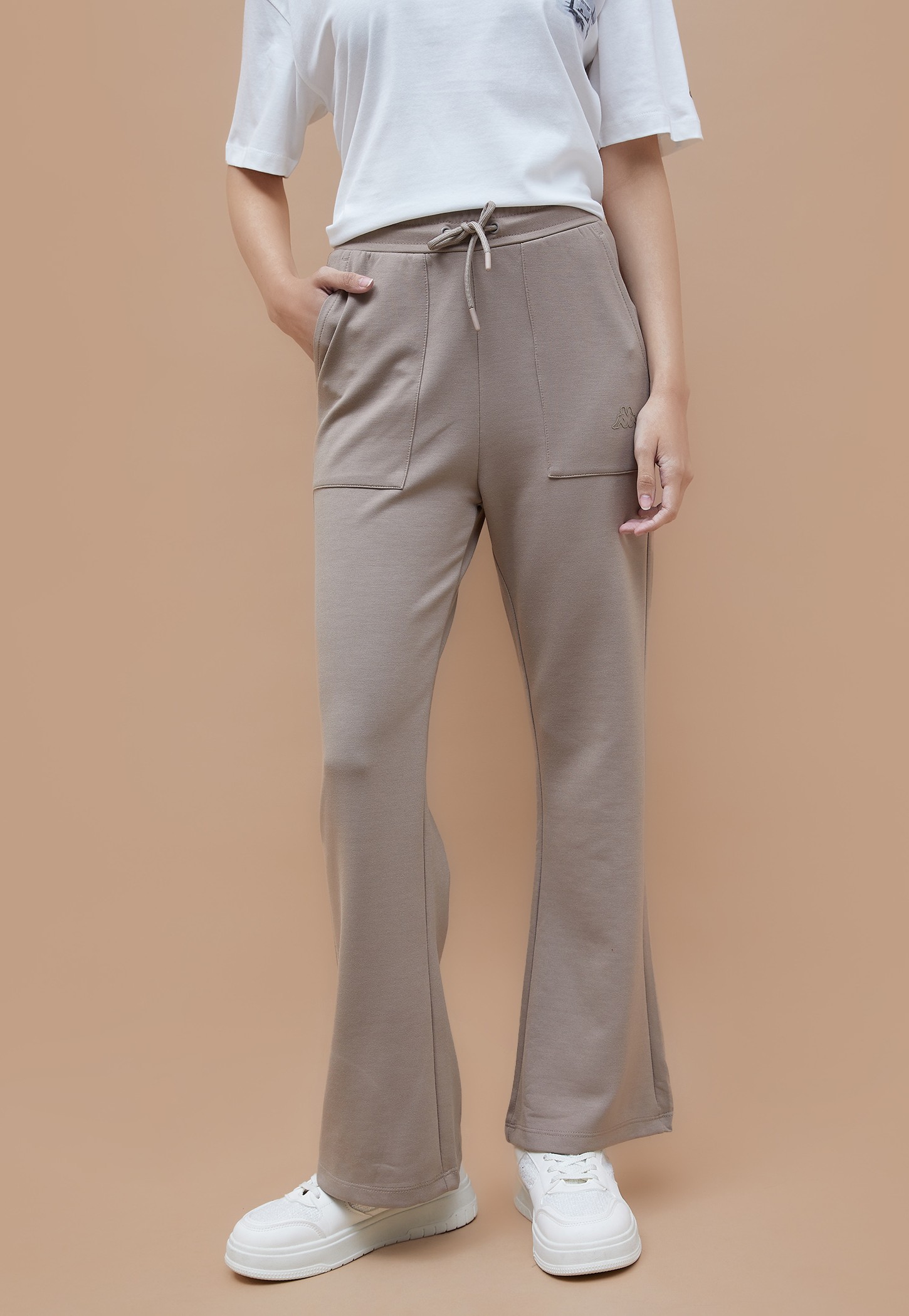 KAPPA Solid Slim Fit Track Pants