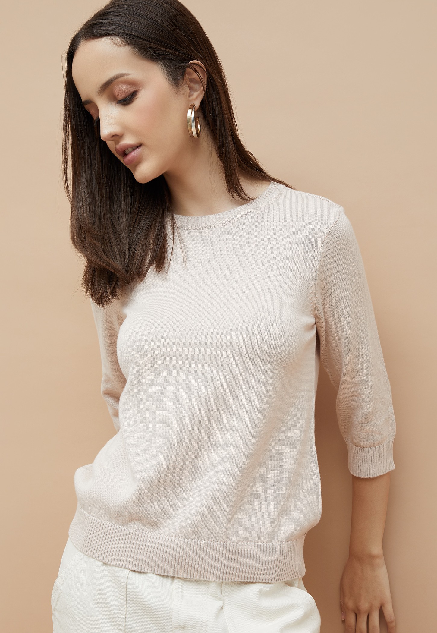 FAME FOREVER Solid Flat Knit Top-picture-16
