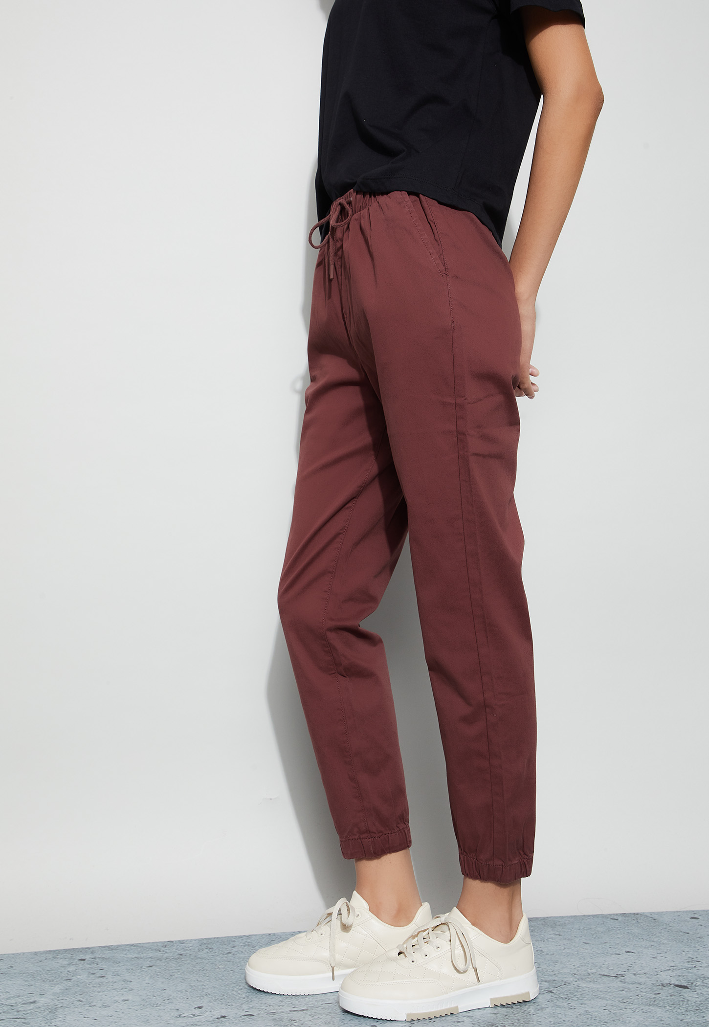 FAME FOREVER Solid Slim Fit Joggers-picture-46