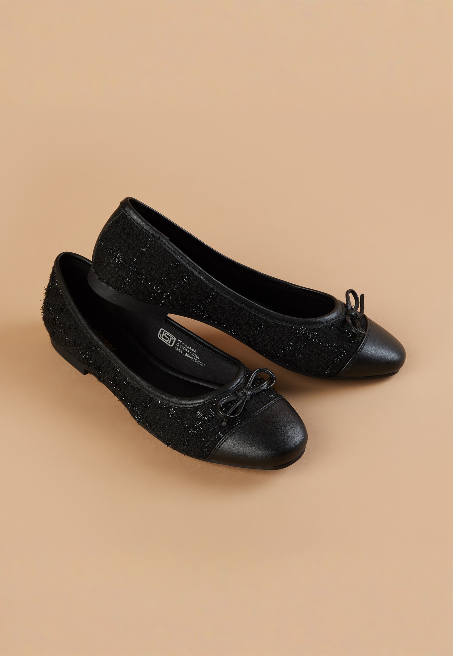 GINGER Textured Ballerinas-image-17