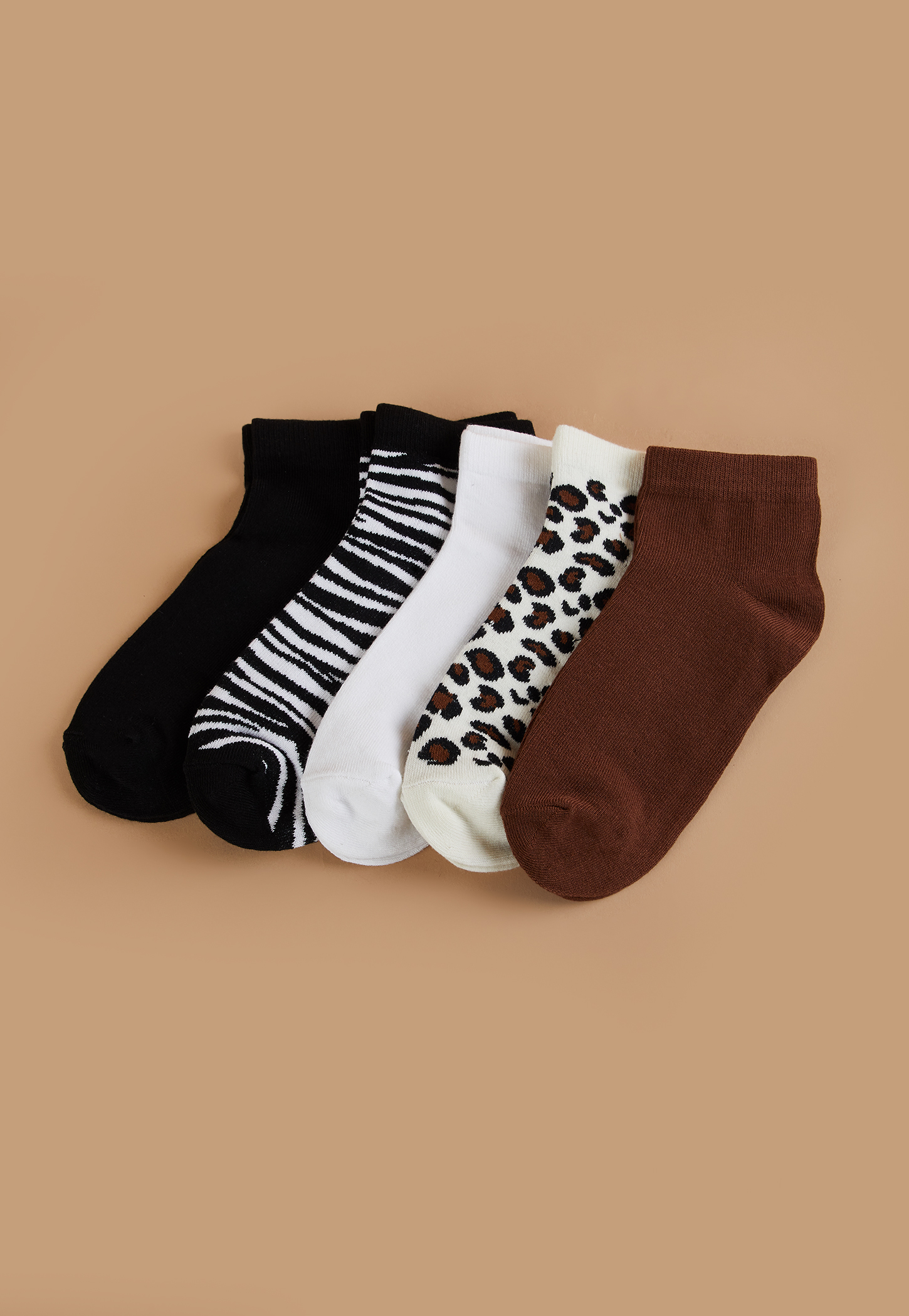 GINGER Women Animal Print Socks - Pack of 5-picture-18
