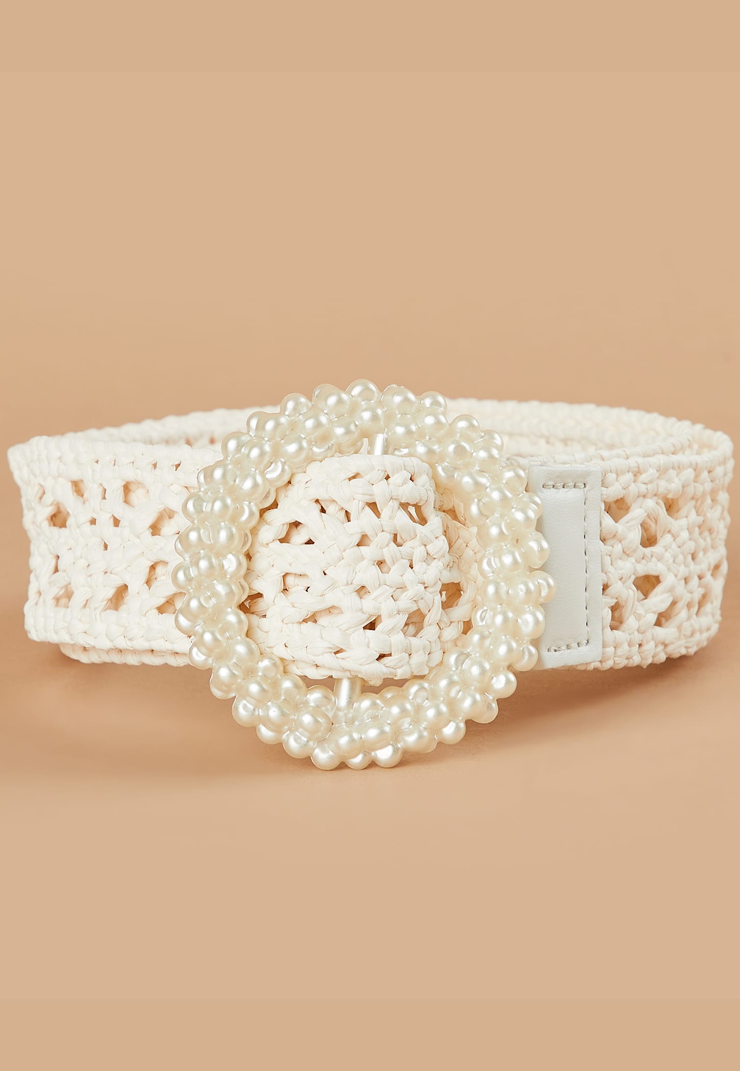 GINGER Woven Belt with Pearl Embellished Buckle-picture-54