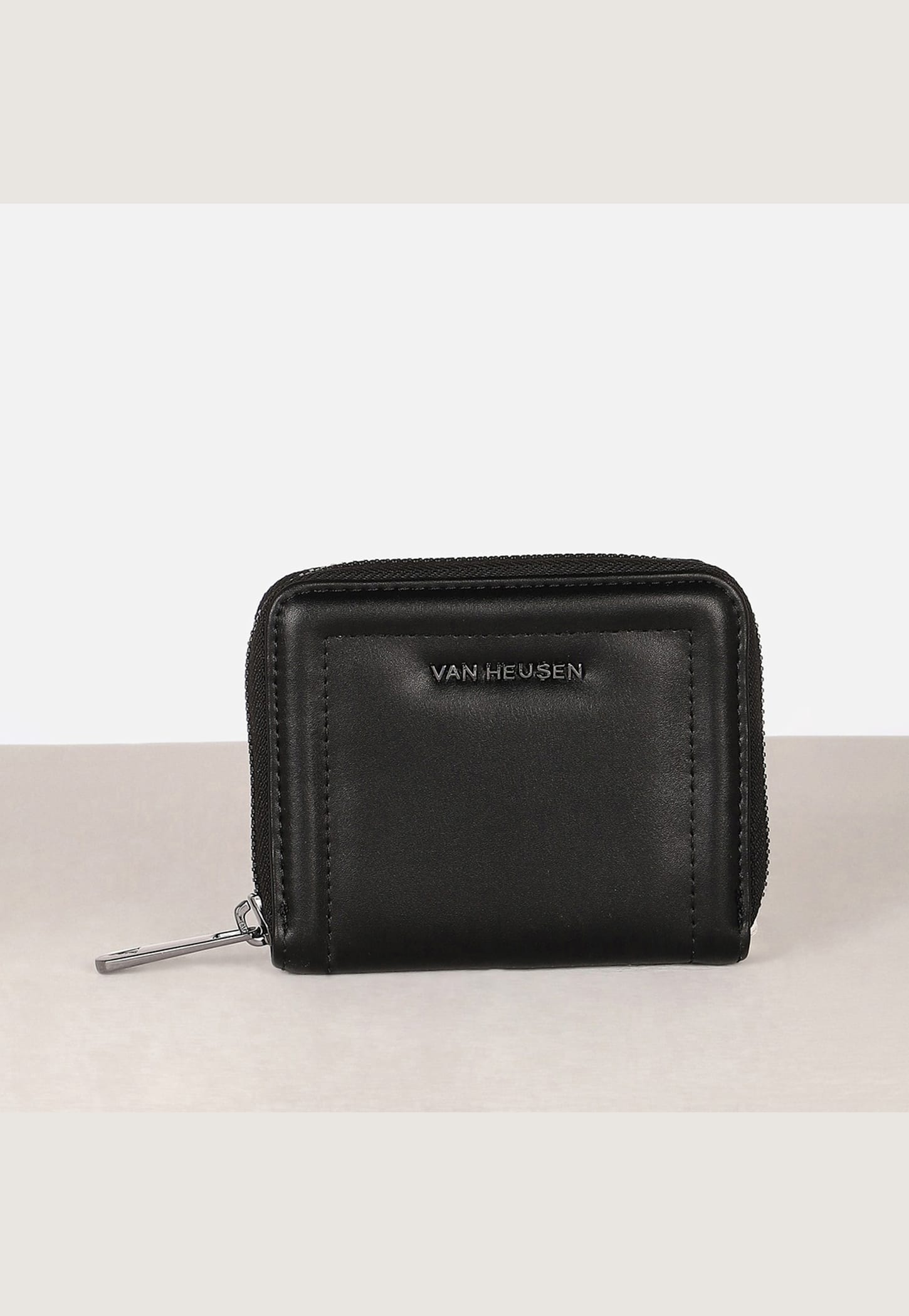 VAN HEUSEN Solid Zip-Around Wallet