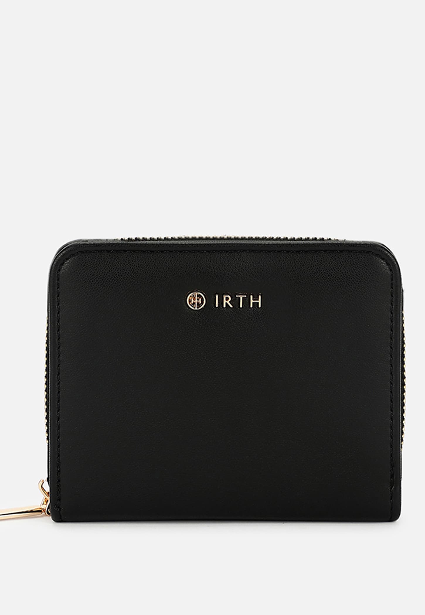 IRTH Solid Zip-Around Wallet