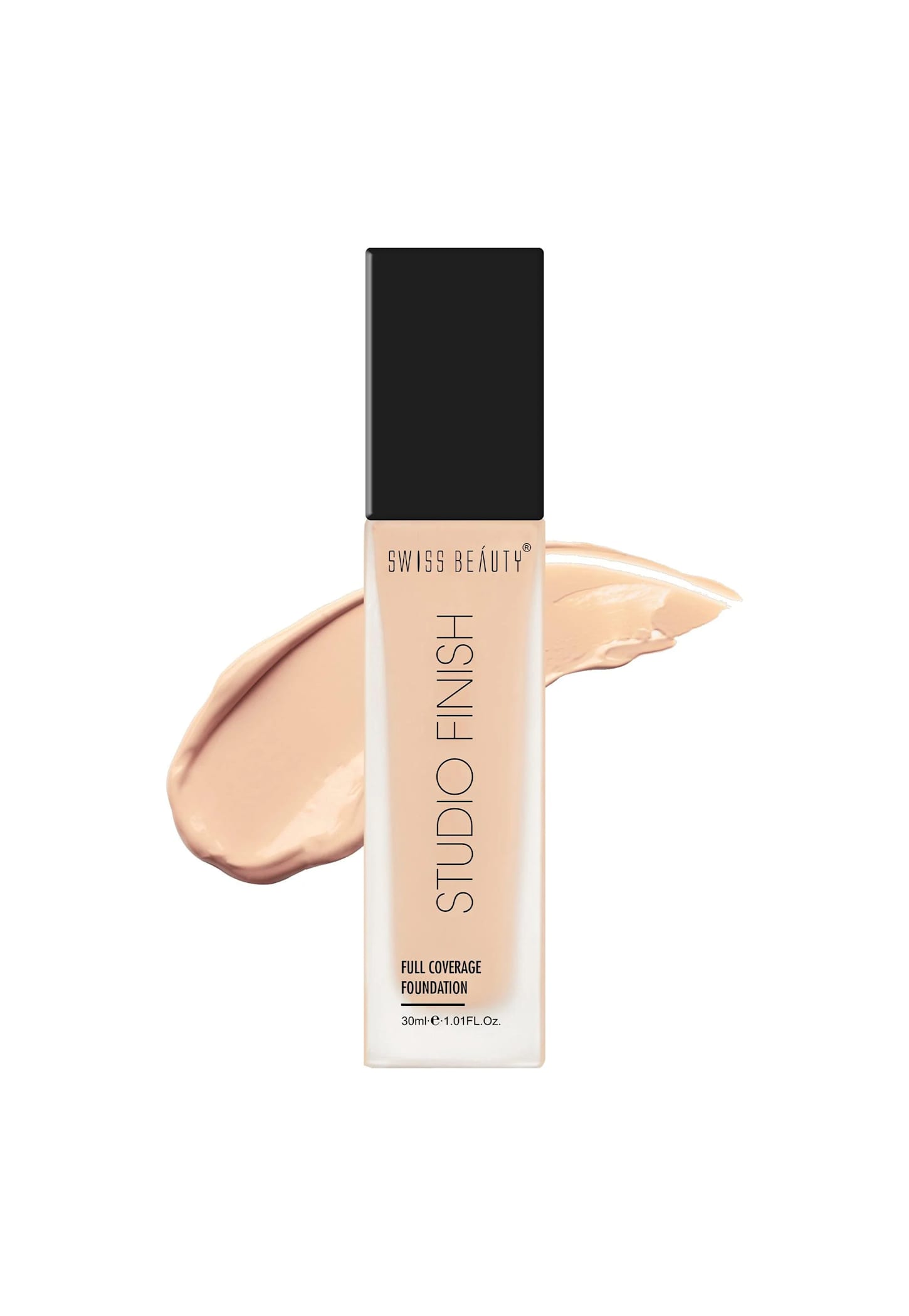 SWISS BEAUTY Studio Finish Full Coverage Foundation - 01 Ivory Rose - 30ml-image-26