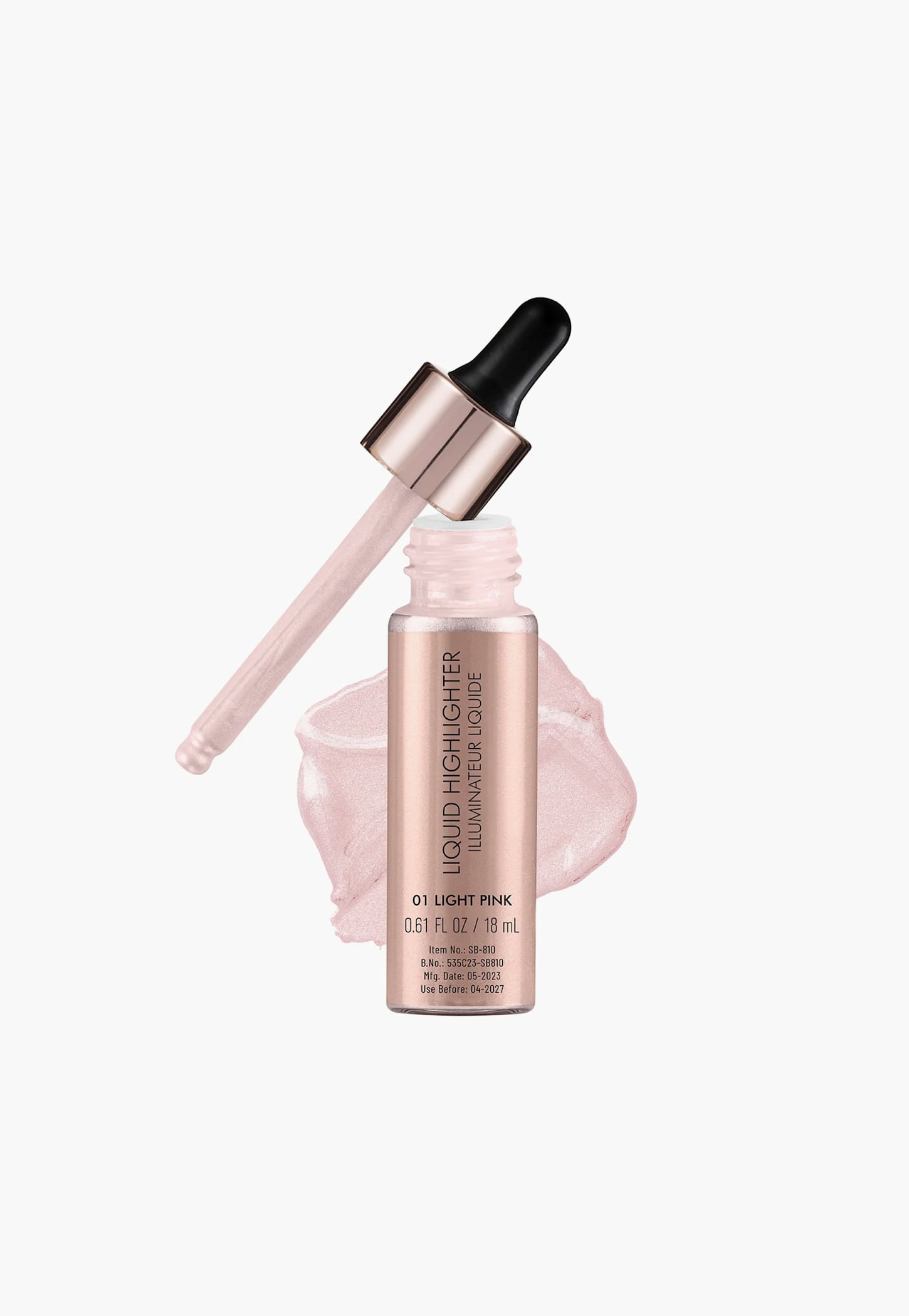 SWISS BEAUTY Liquid Highlighter - 01 Light Pink - 18ml-picture-11