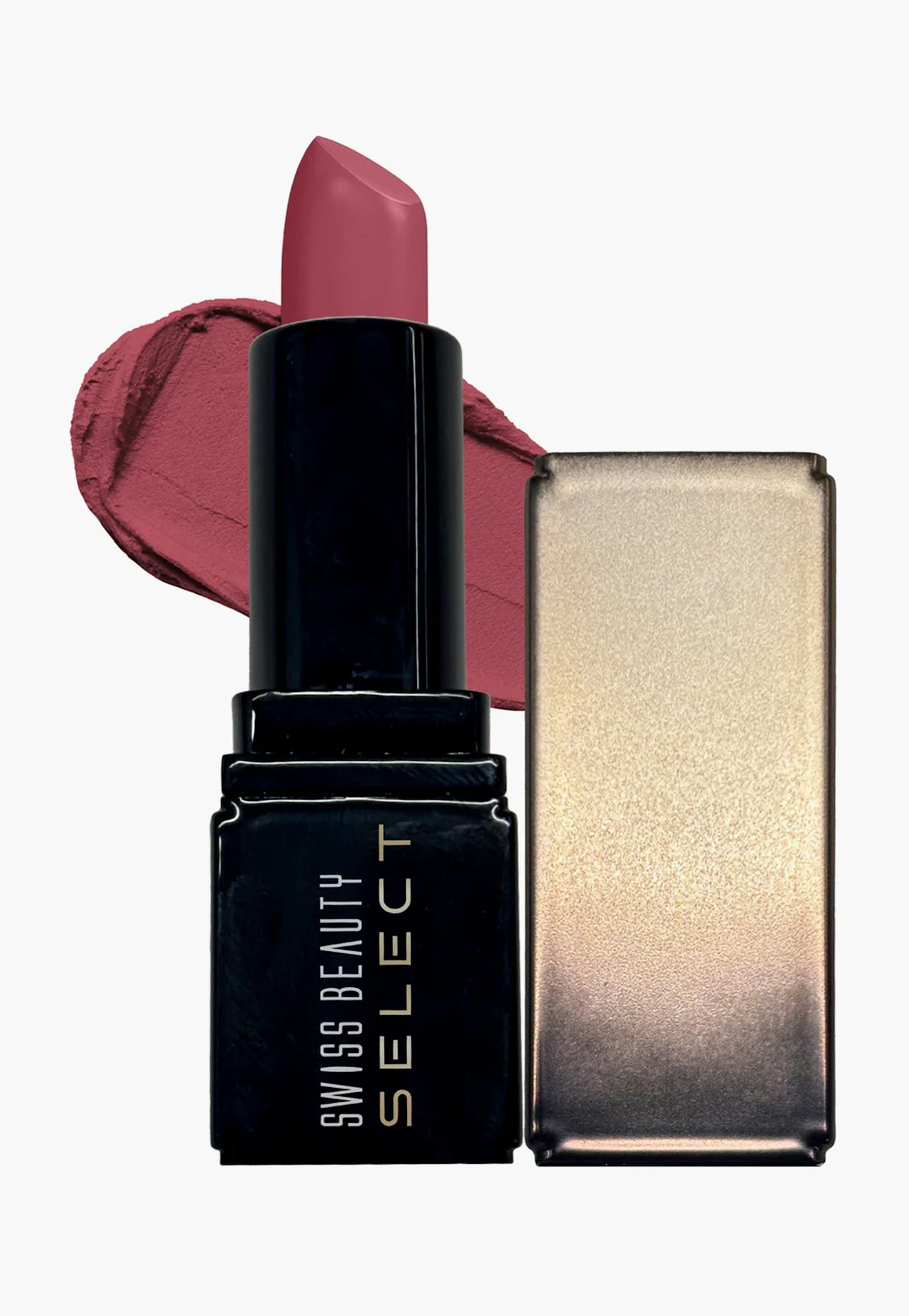 SWISS BEAUTY Select Dare To Matte Lipstick - 04 Aura Pink - 3.8g-picture-40