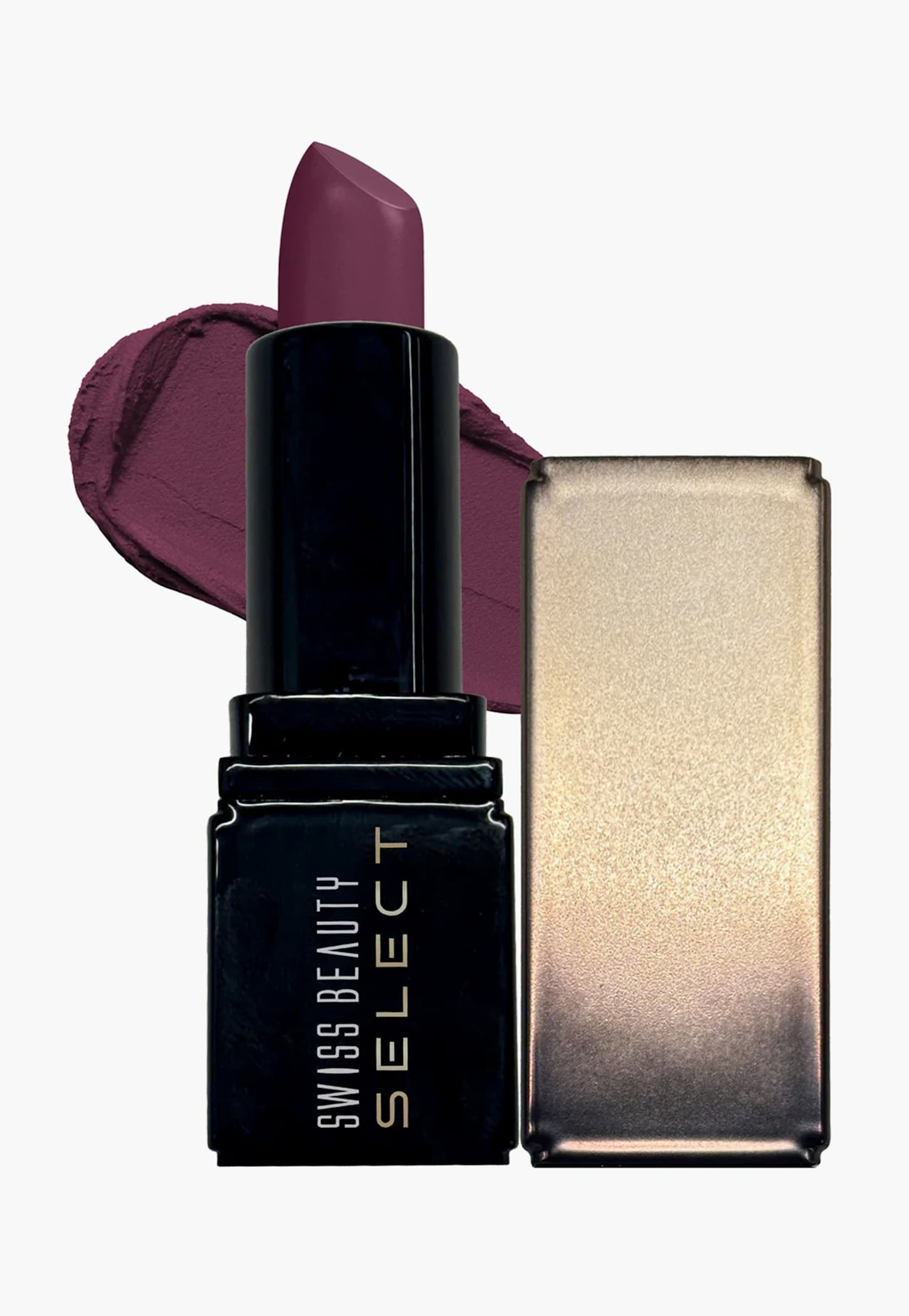 SWISS BEAUTY Select Dare To Matte Lipstick - 06 Delight Plum - 3.8g-image-28