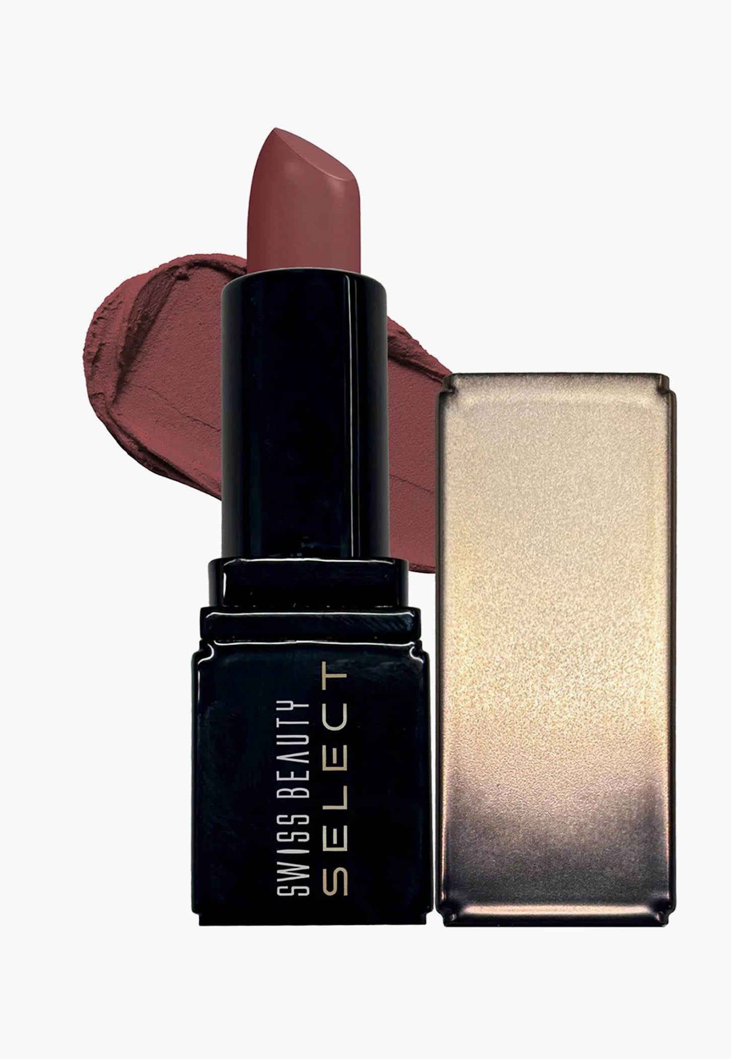 SWISS BEAUTY Select Dare To Matte Lipstick - 08 Toasted Brown - 3.8g-picture-13