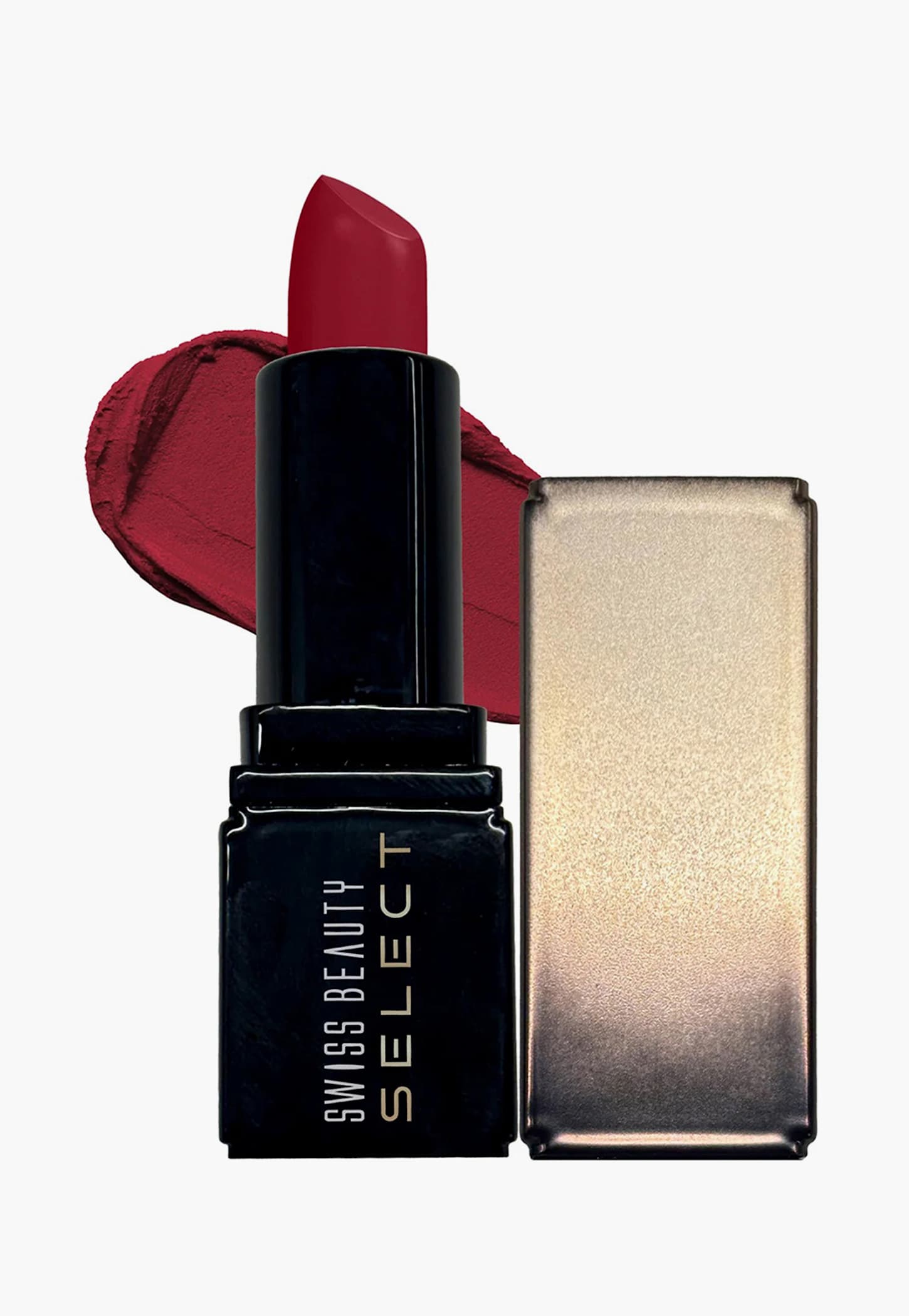 SWISS BEAUTY Select Dare To Matte Lipstick - Red Lounge - 3.8g-image-3