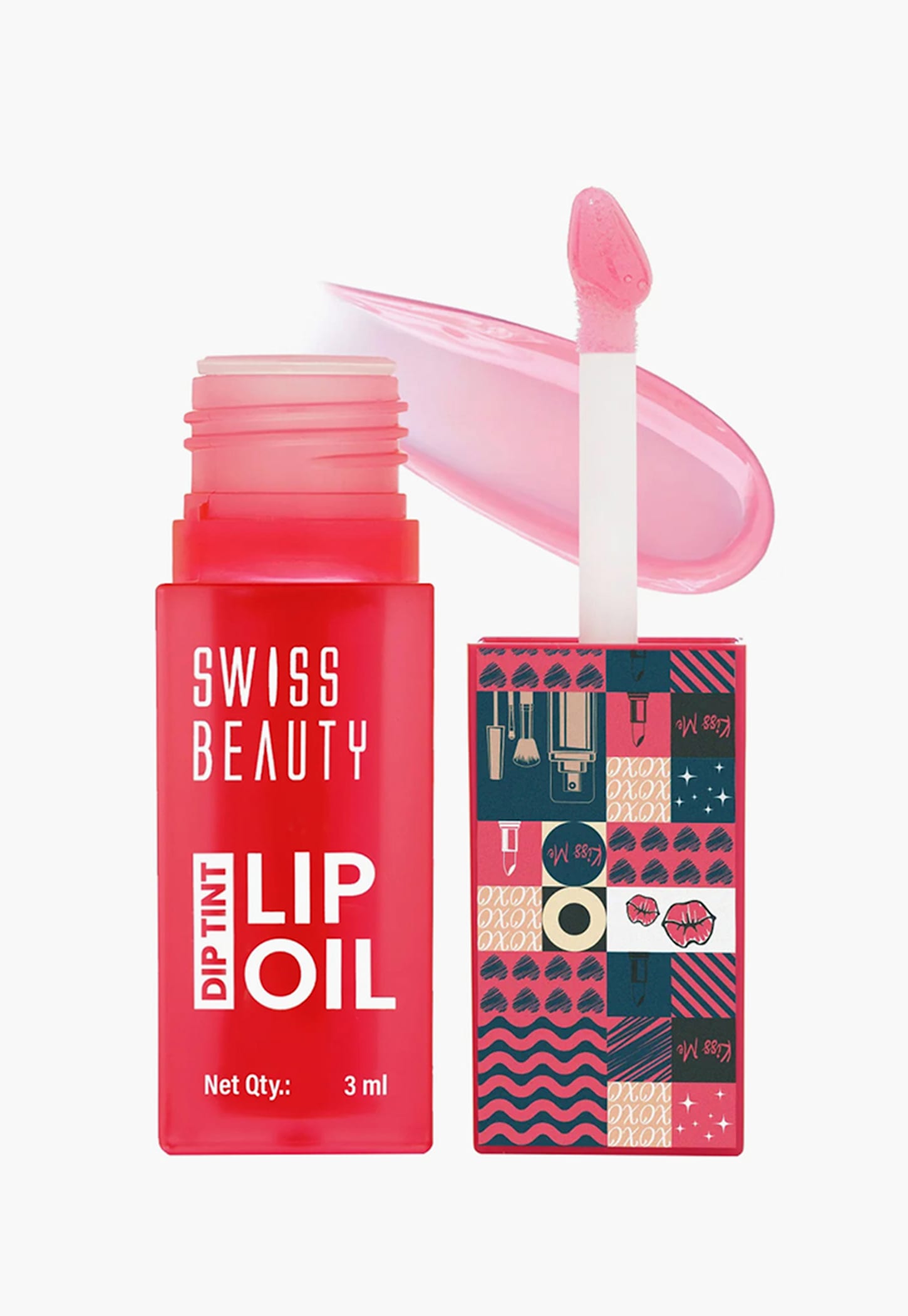 SWISS BEAUTY Dip Tint Lip Oil - Dragon Fruit - 3ml-picture-25