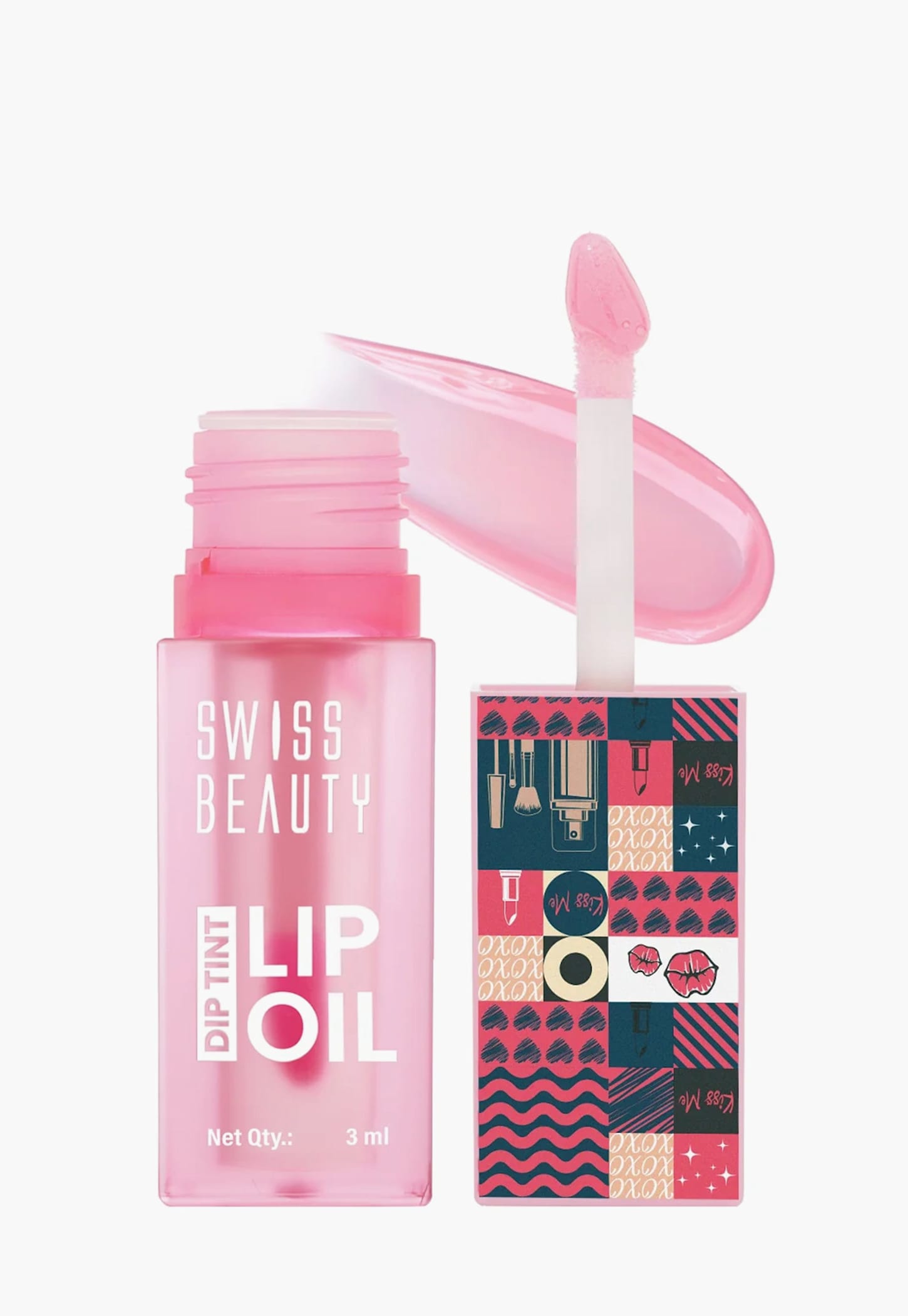 SWISS BEAUTY Dip Tint Lip Oil - 03 Peach - 3ml-picture-26