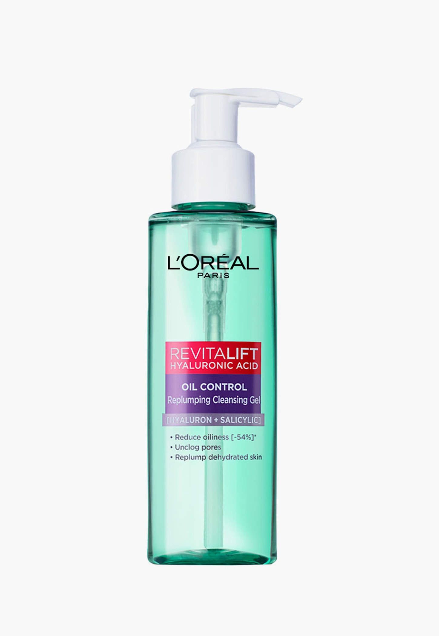 L'OREAL PARIS Revitalift Hyaluronic Acid Oil Control Replumping Cleansing Gel - 120 ml-picture-11