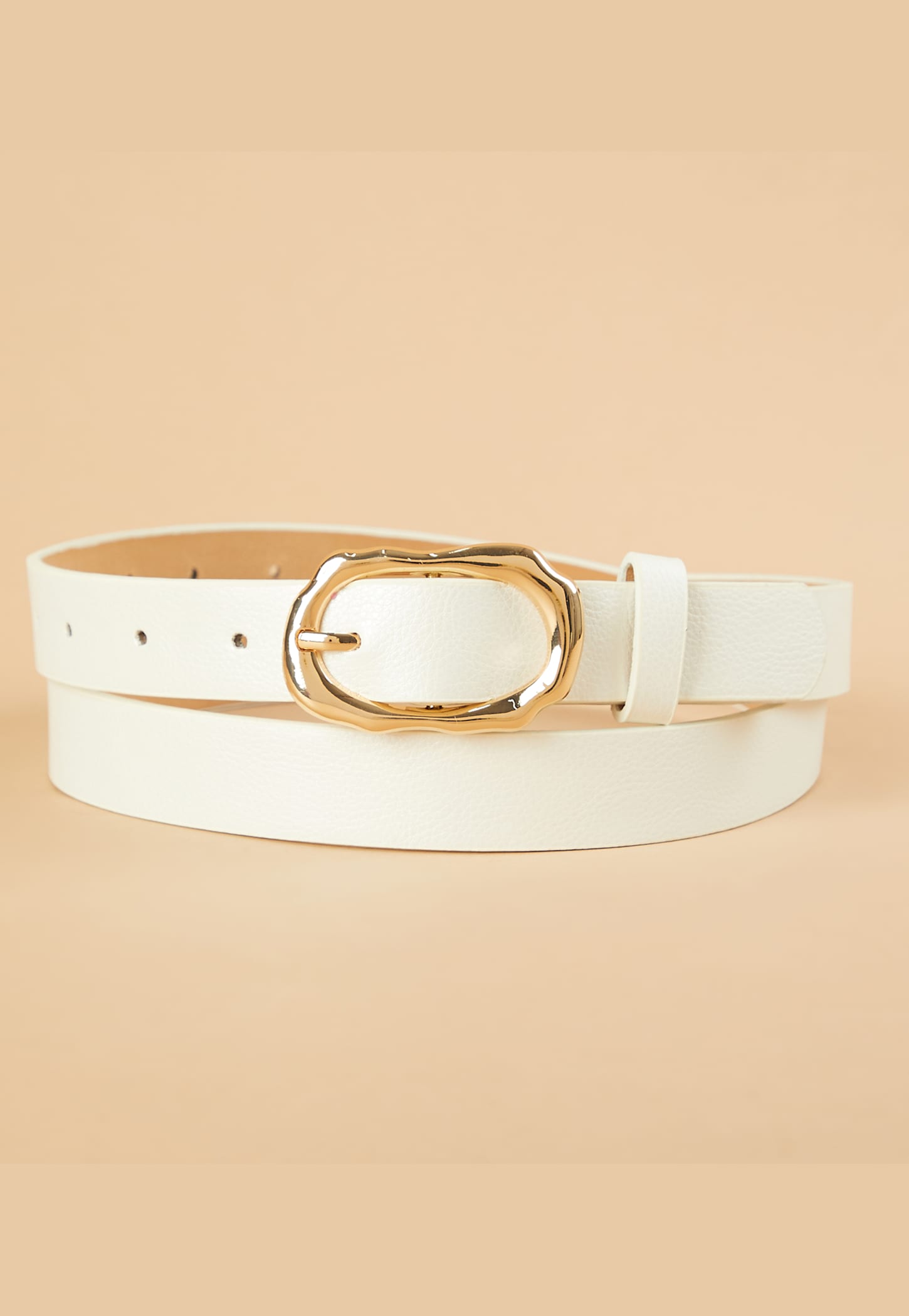 GINGER Solid Belt with Organic-Shaped Buckle-picture-42
