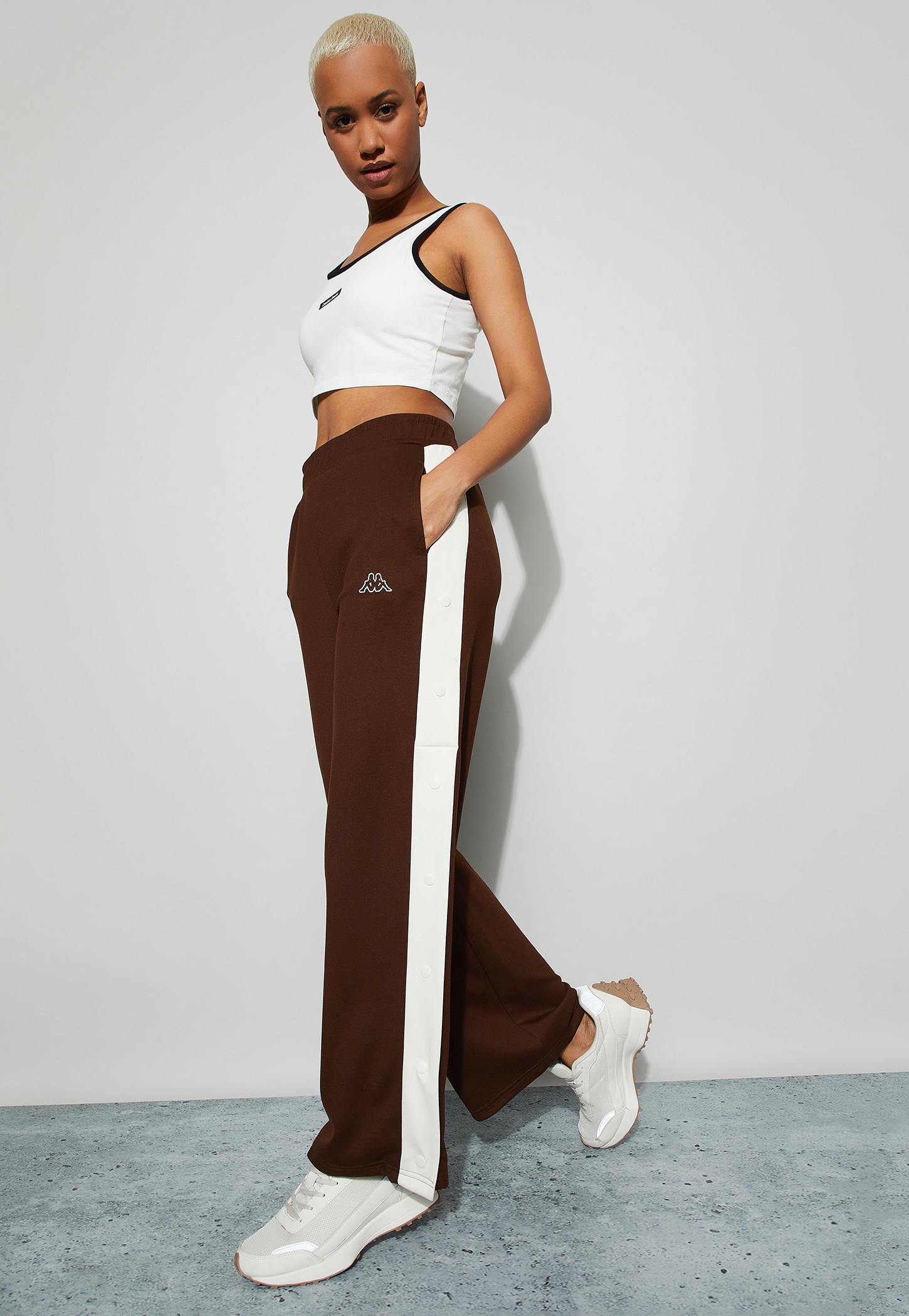 KAPPA Contrast Panel Track Pants-picture-50