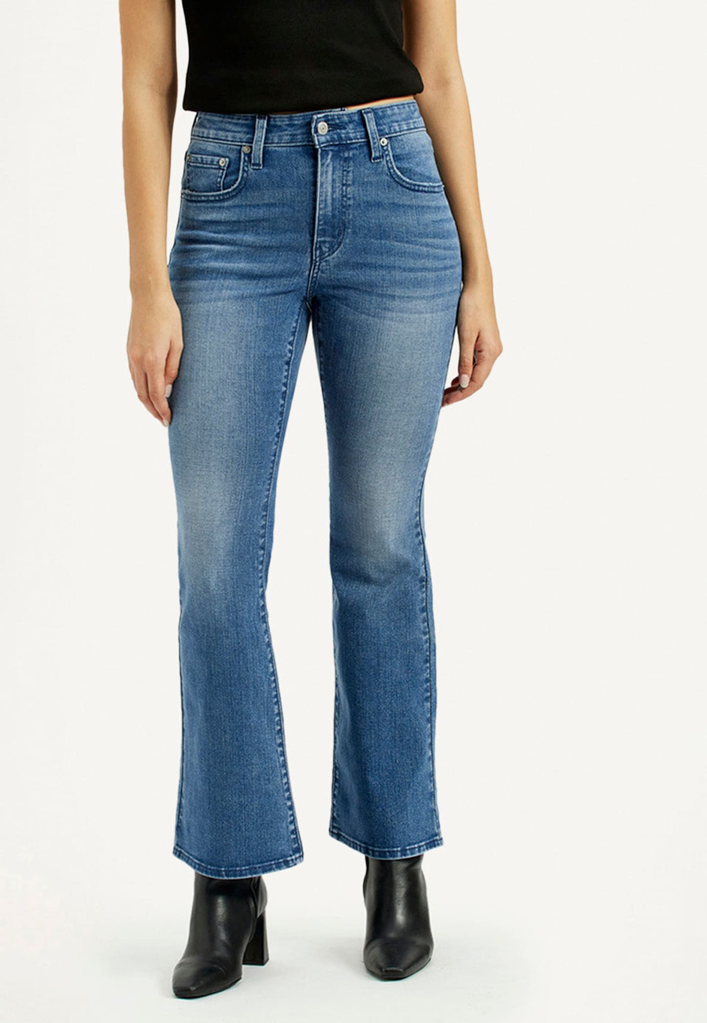 LEVI'S Washed Bootcut Jeans-picture-23