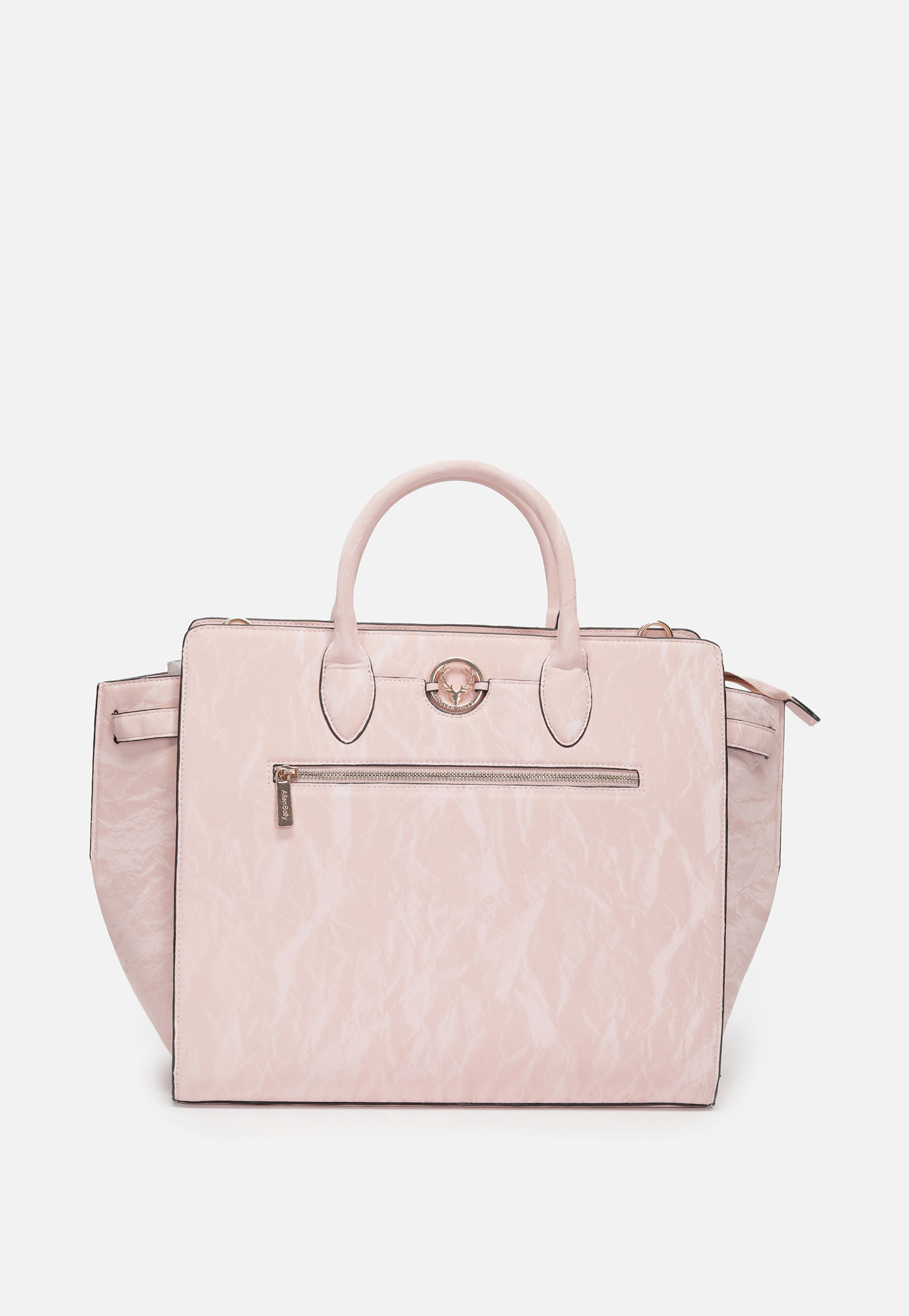 ALLEN SOLLY Solid Laptop Bag