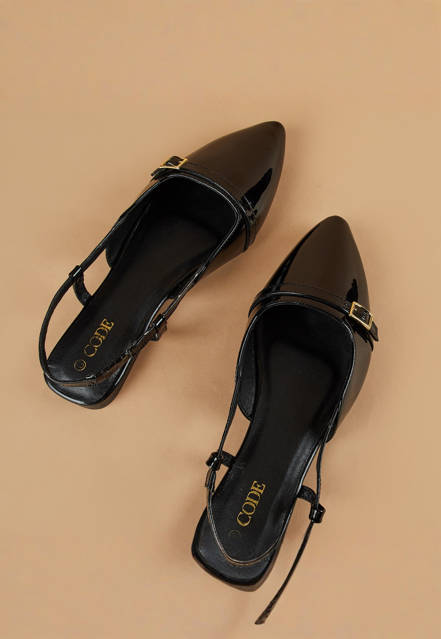 CODE Buckle Detail Flats-picture-37
