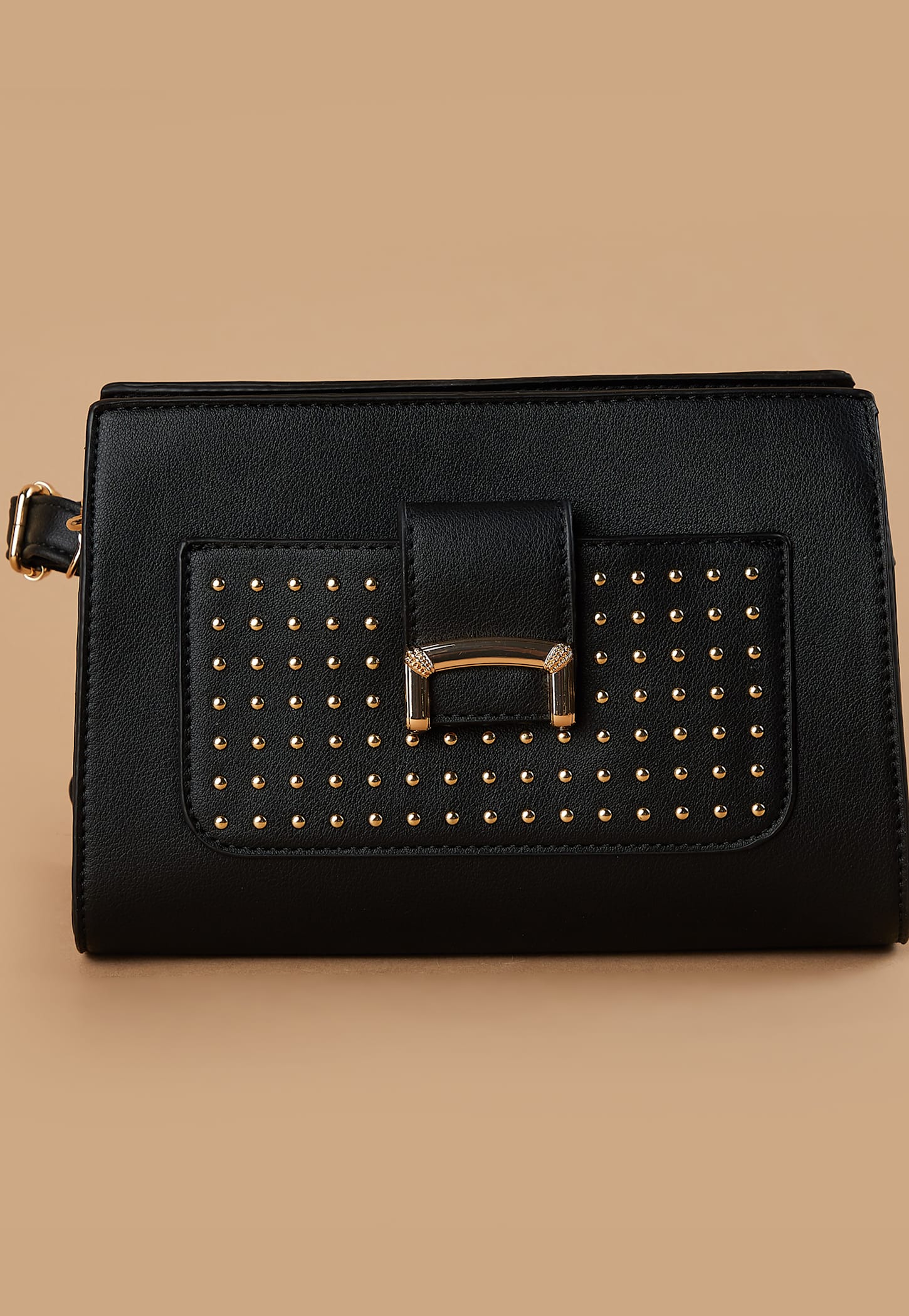 GINGER Metal Accent Sling Bag-image-10